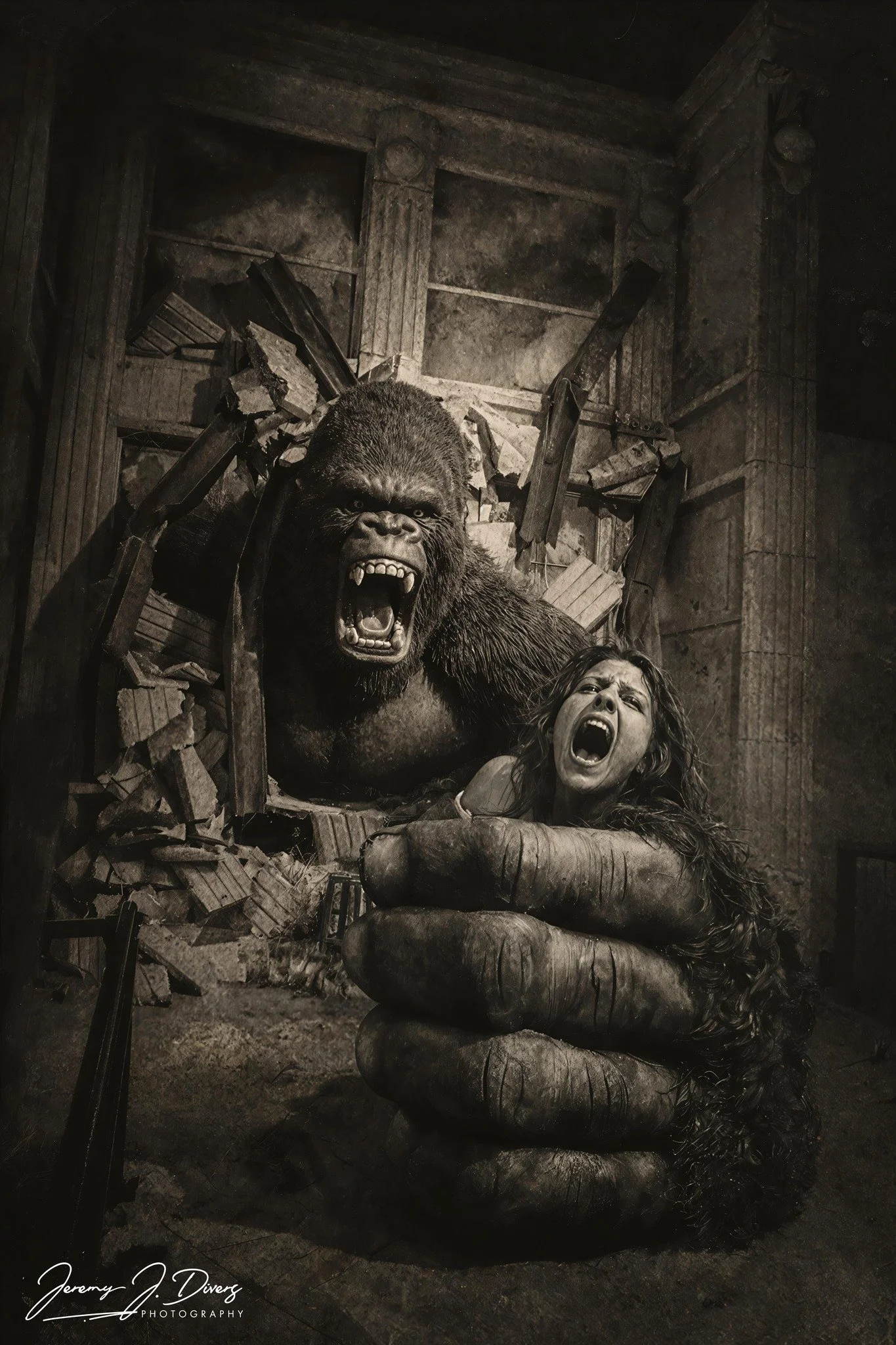 “Primal Fury” Digital Collage, Branson, Missouri