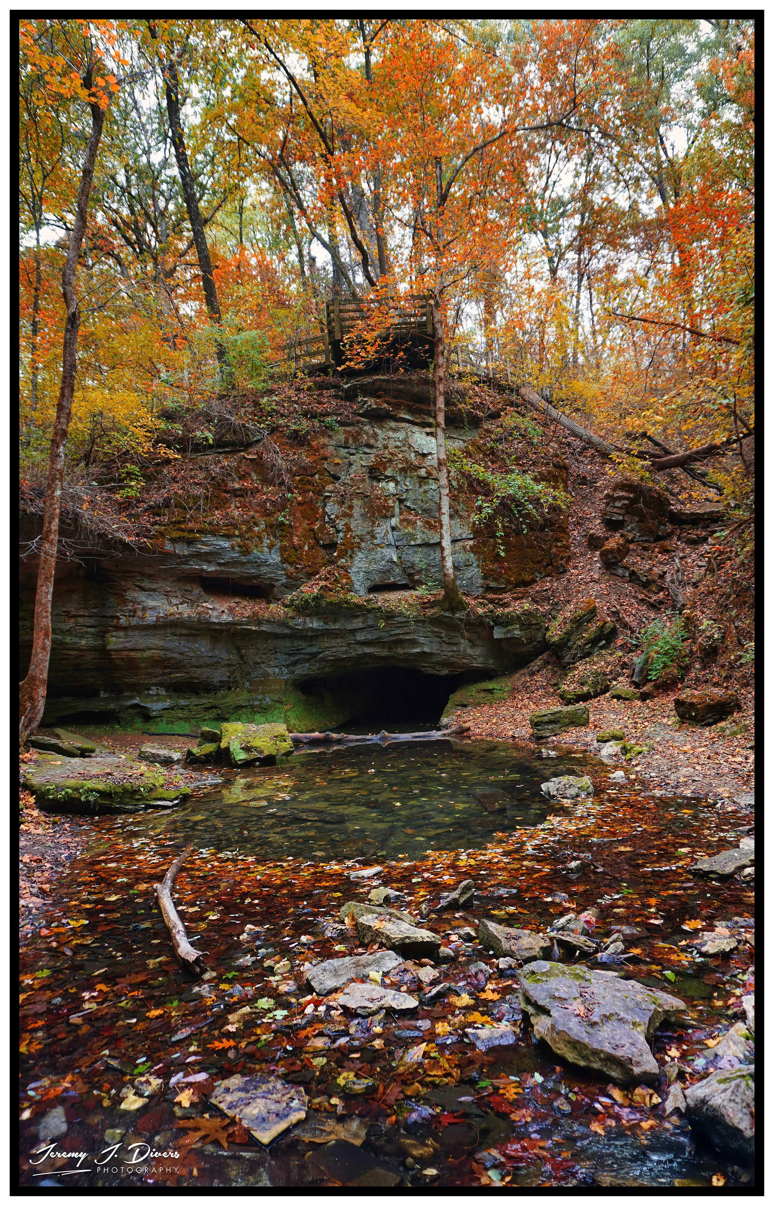 "Autumn at Rockbridge" Rockbridge State Park, Columbia, Missour