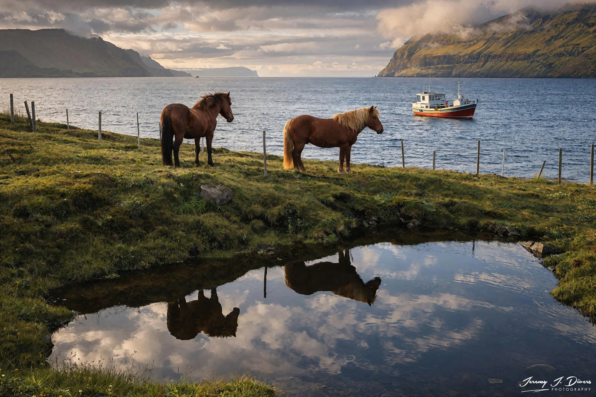 “Echoes in the Quiet Light” Sandavágur, Vagar, Faroe Islands