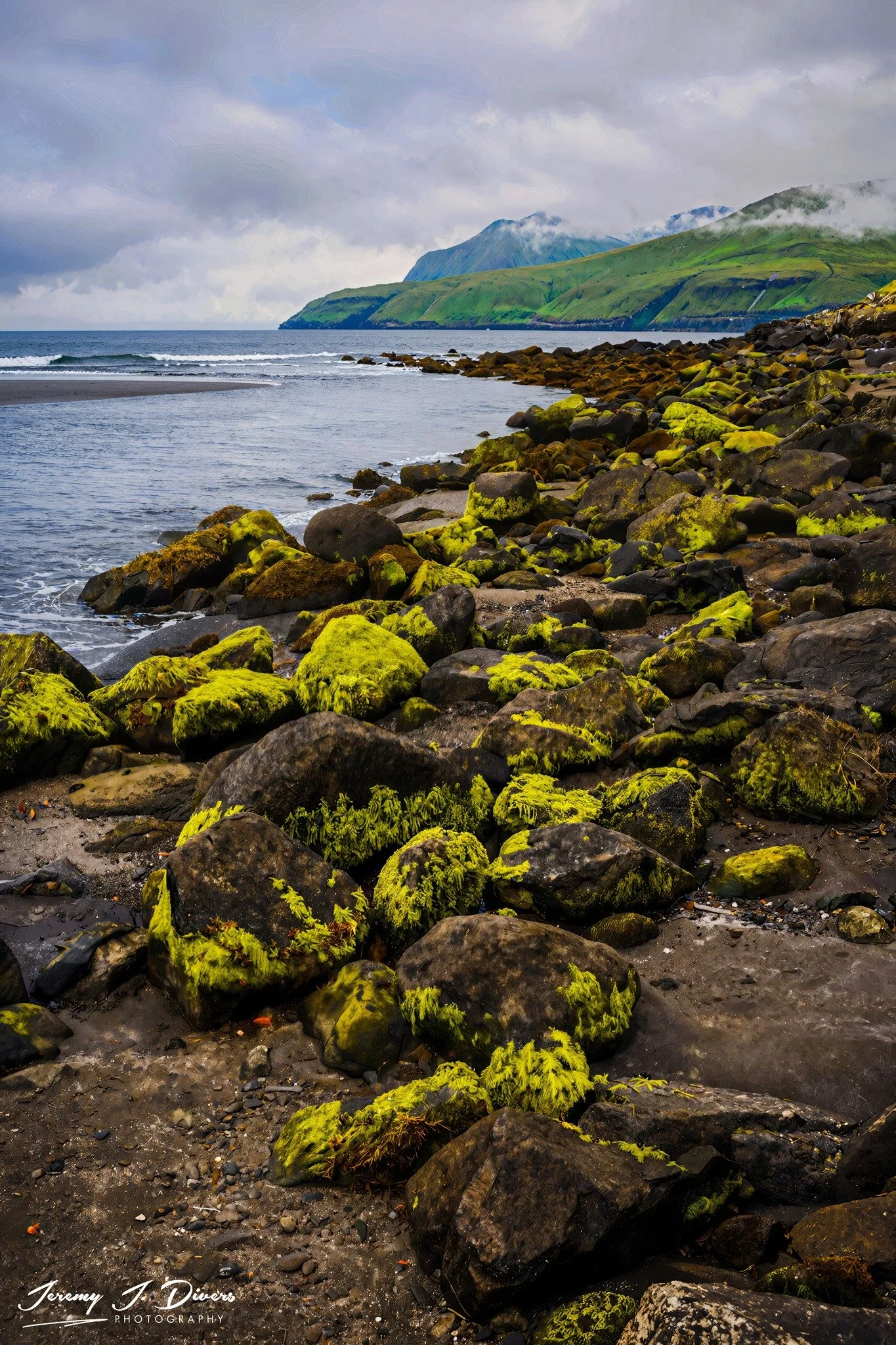 “Emerald Shore” west coast of Streymoy, Faroe Islands