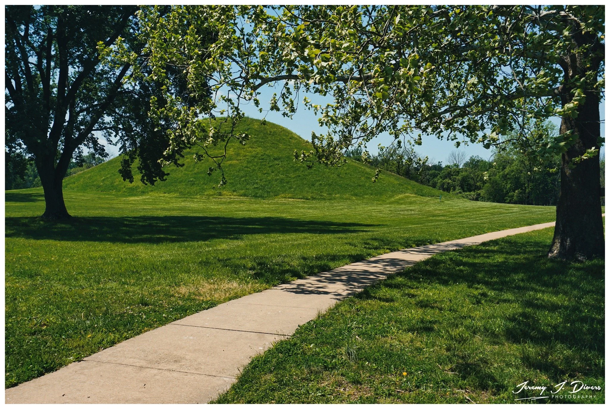 “Pathway to the Mound” Cahokia, Illinois