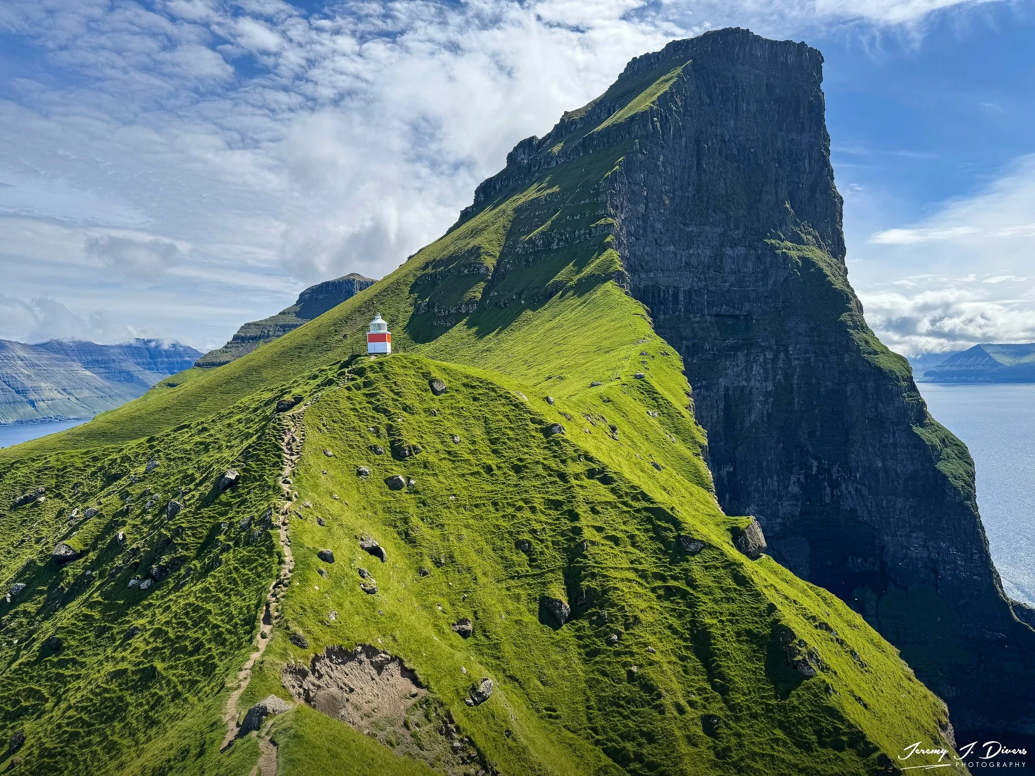 "Green Silence" near the village of Trøllanes, Faroe Islands