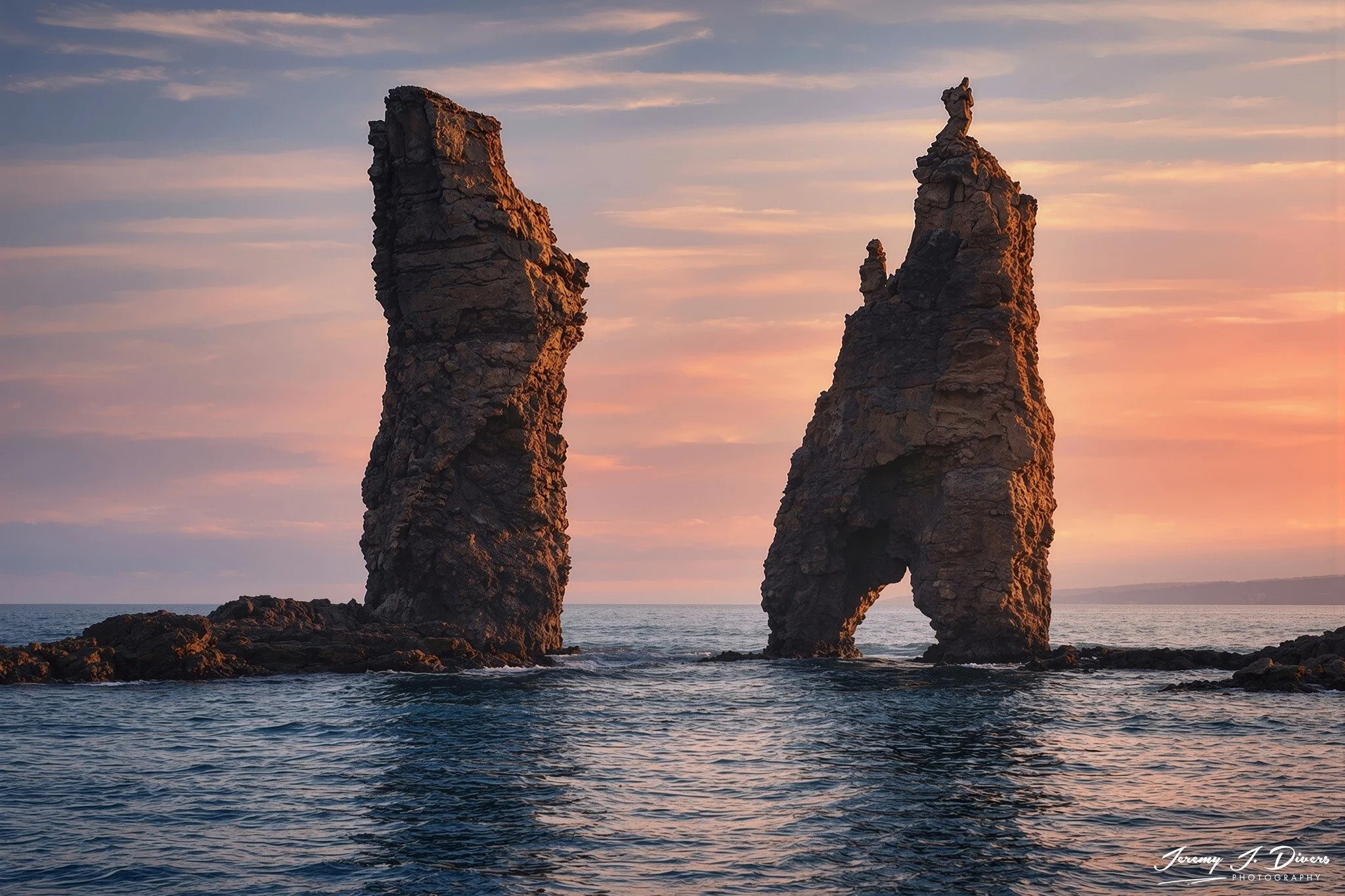"Risin og Kellingin" (The Giant and the Witch), Faroe Islands.