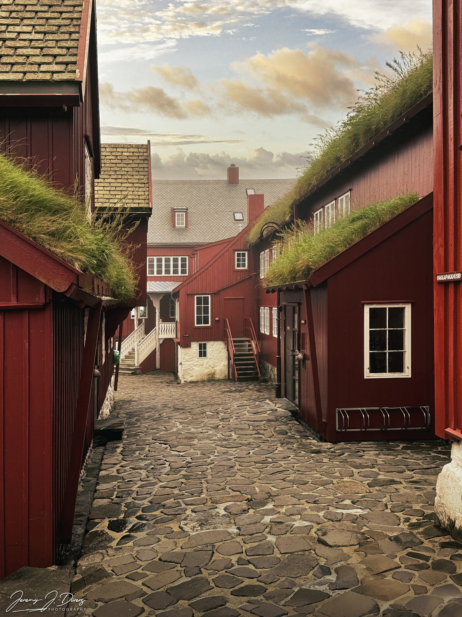 “Where Time Walks in Red” Tórshavn, Faroe Islands