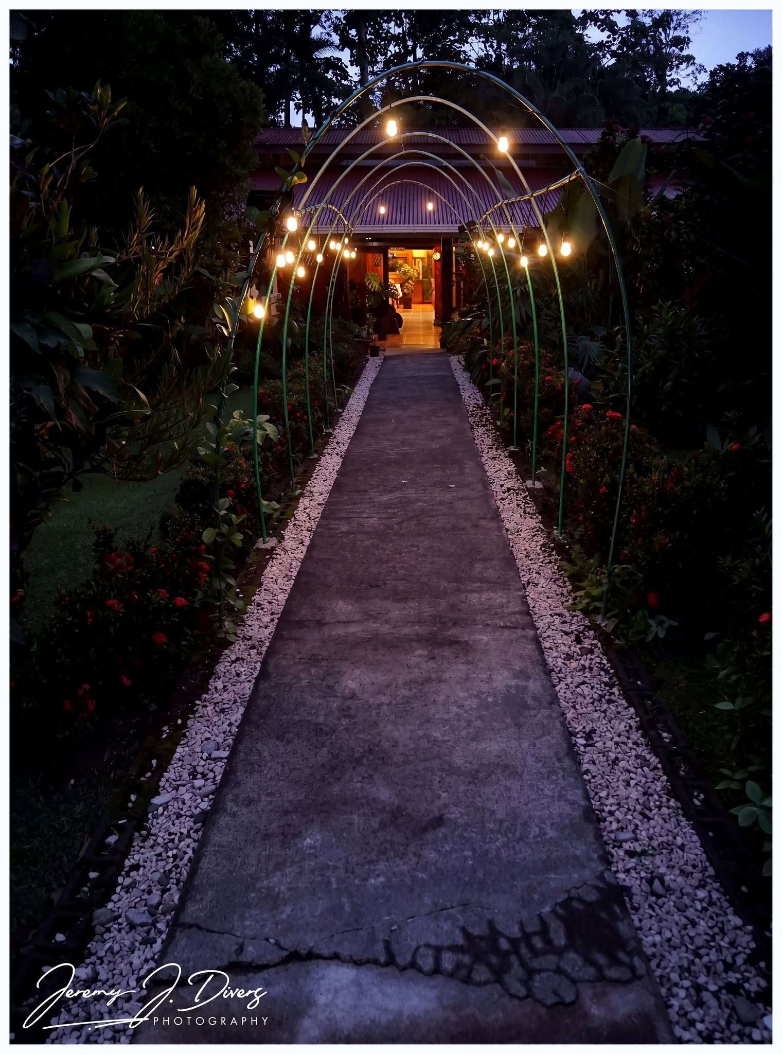 "Jungle Lighted Trestle," Catarata Eco-Lodge, La Fortuna, Costa Rica