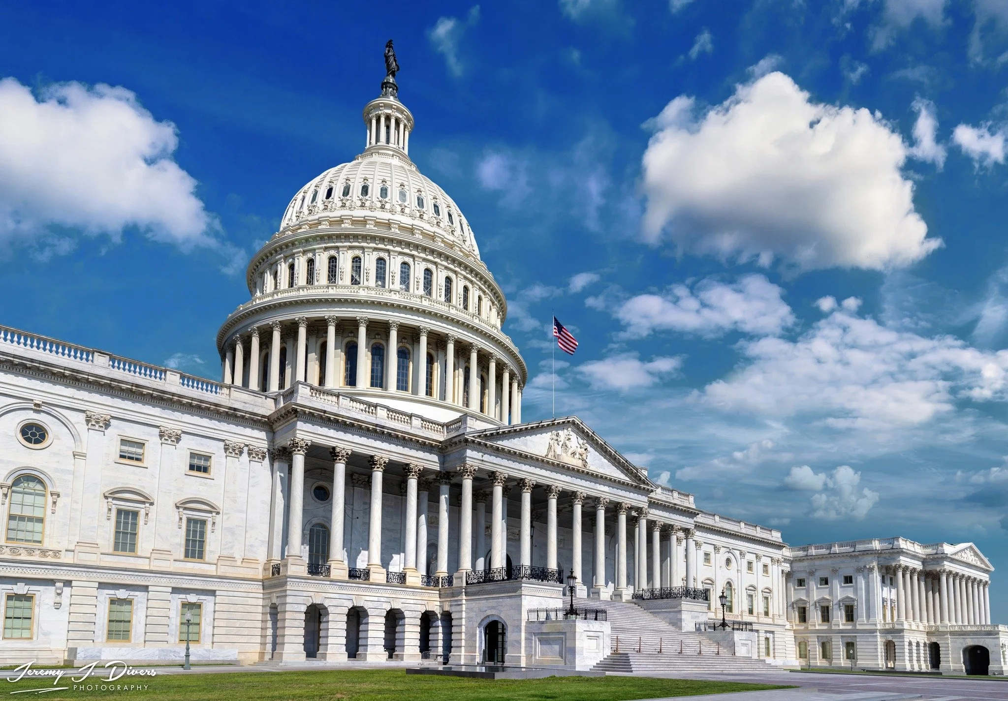 "West Facade US Capital Building" Washington DC