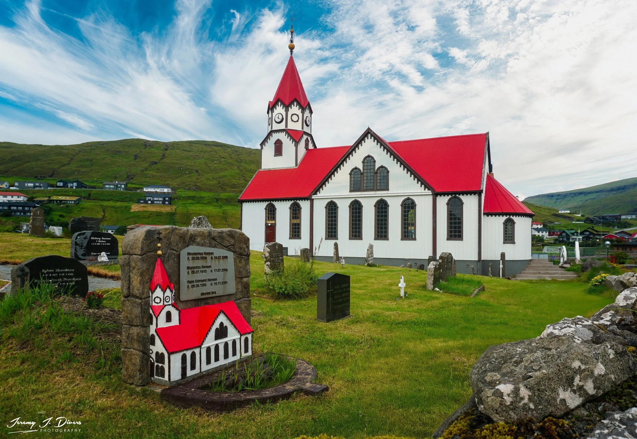 “Sanctuary Beneath the Moving Sky” Sandavágur Church, Faroe Islands