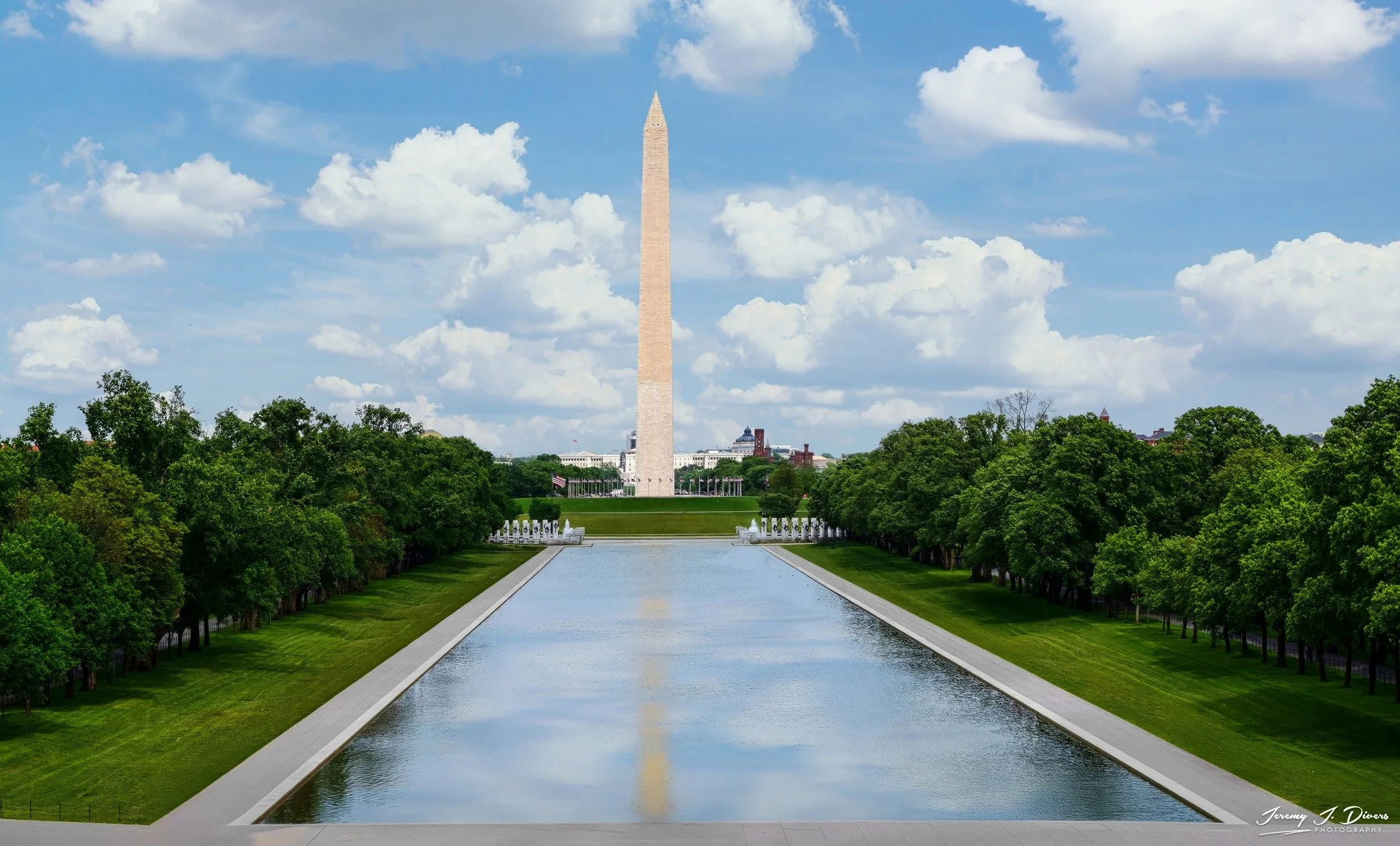"Beautiful Day on the National Mall" Washington DC