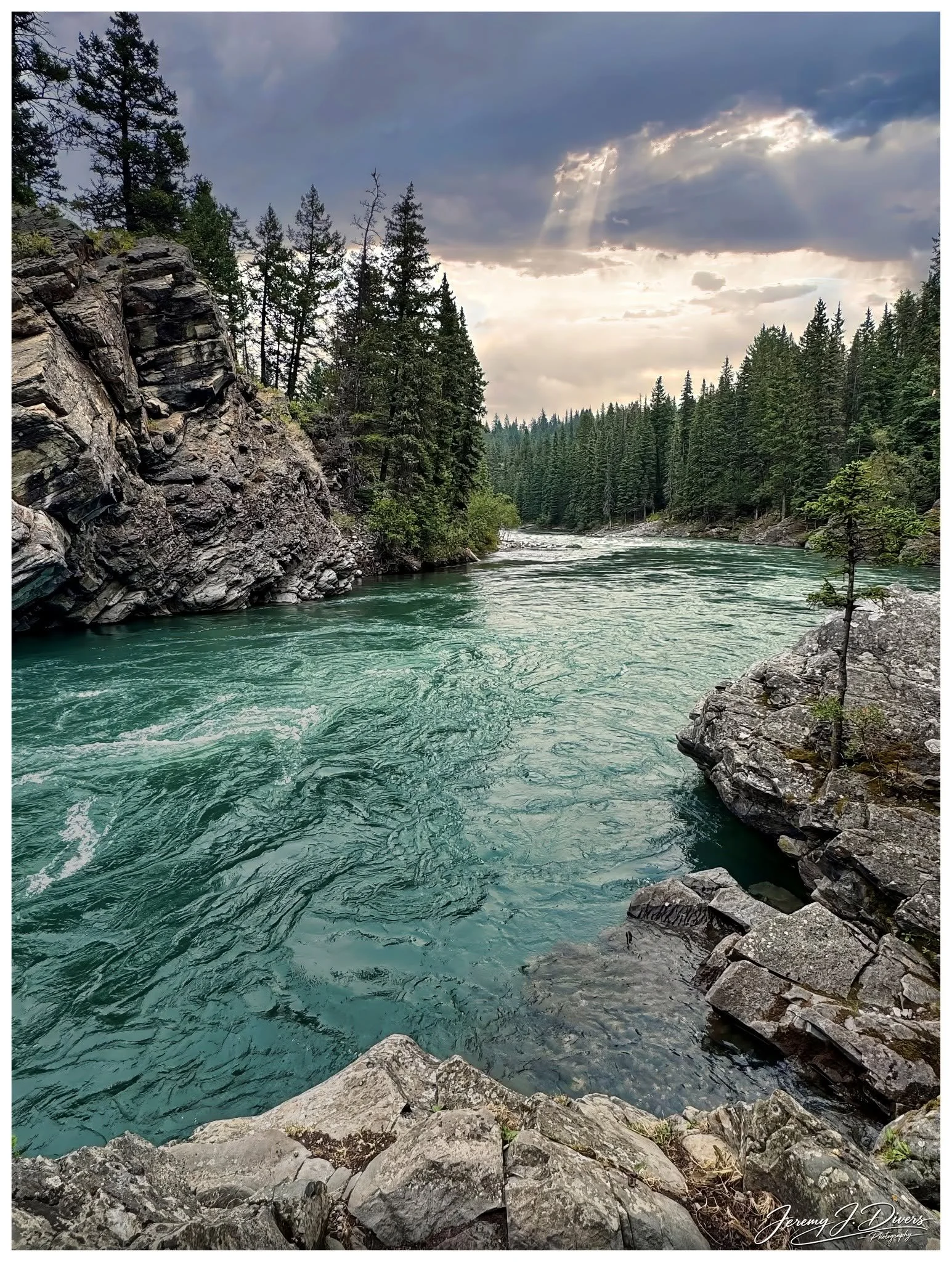 “River of Light” Banff National Park, Alberta, Canada