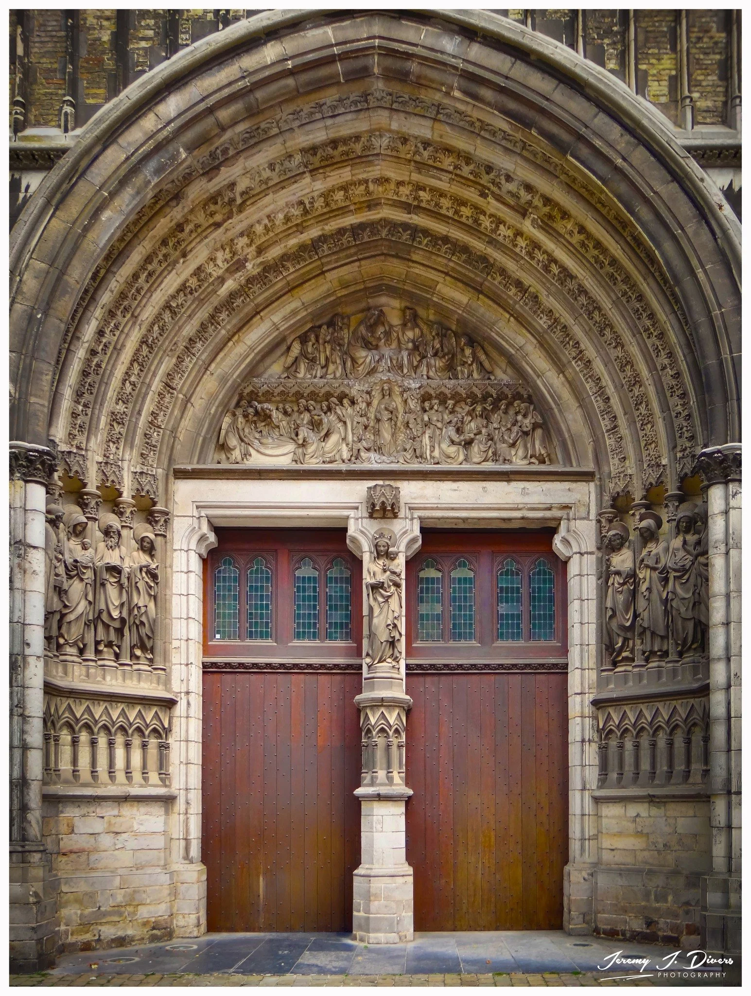 "St. Martin's Portal" (Church Entrance), Ypres, Belgium