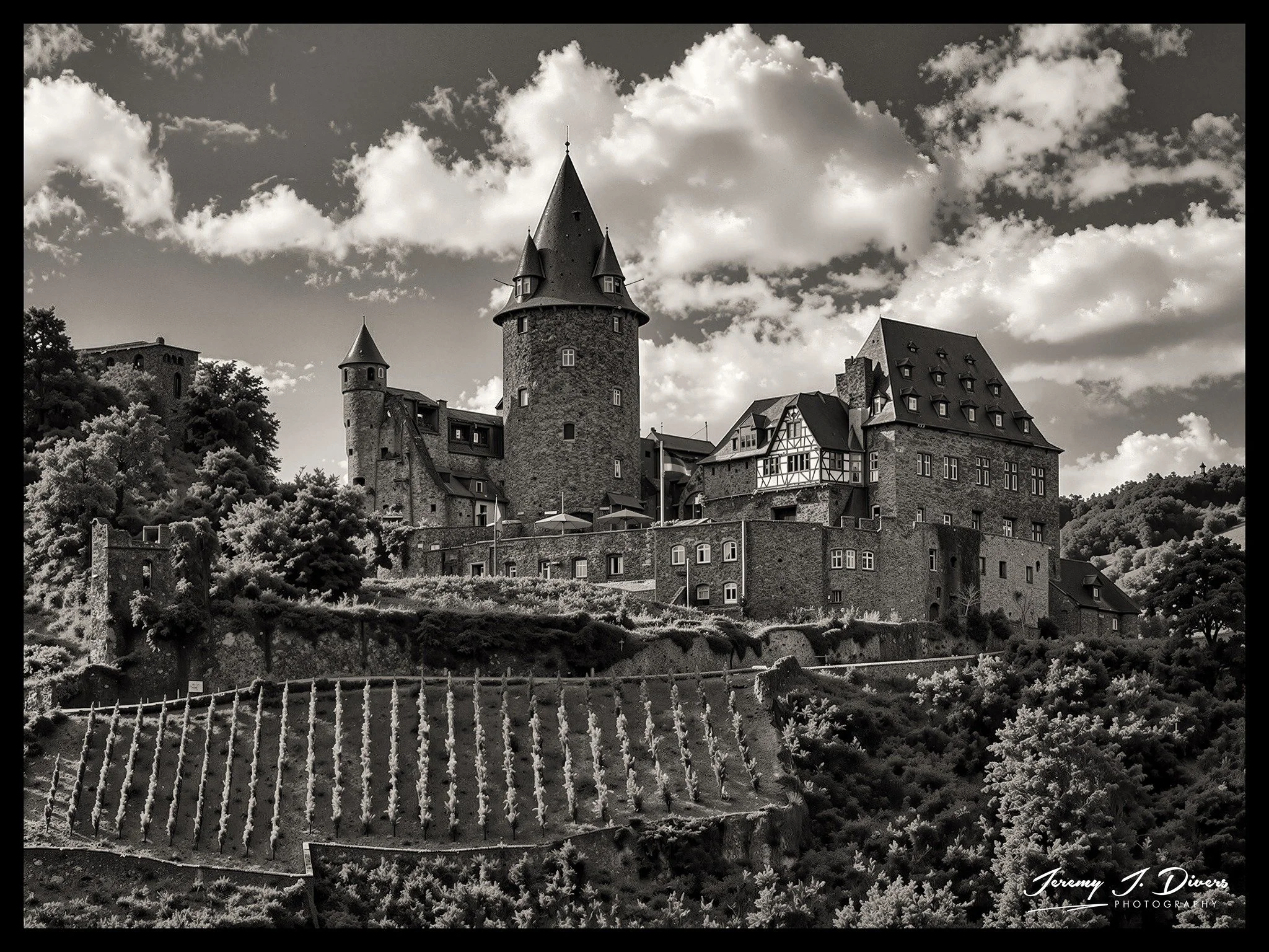 "Stahleck Castle" Bacharach, Rhine River Valley, Germany