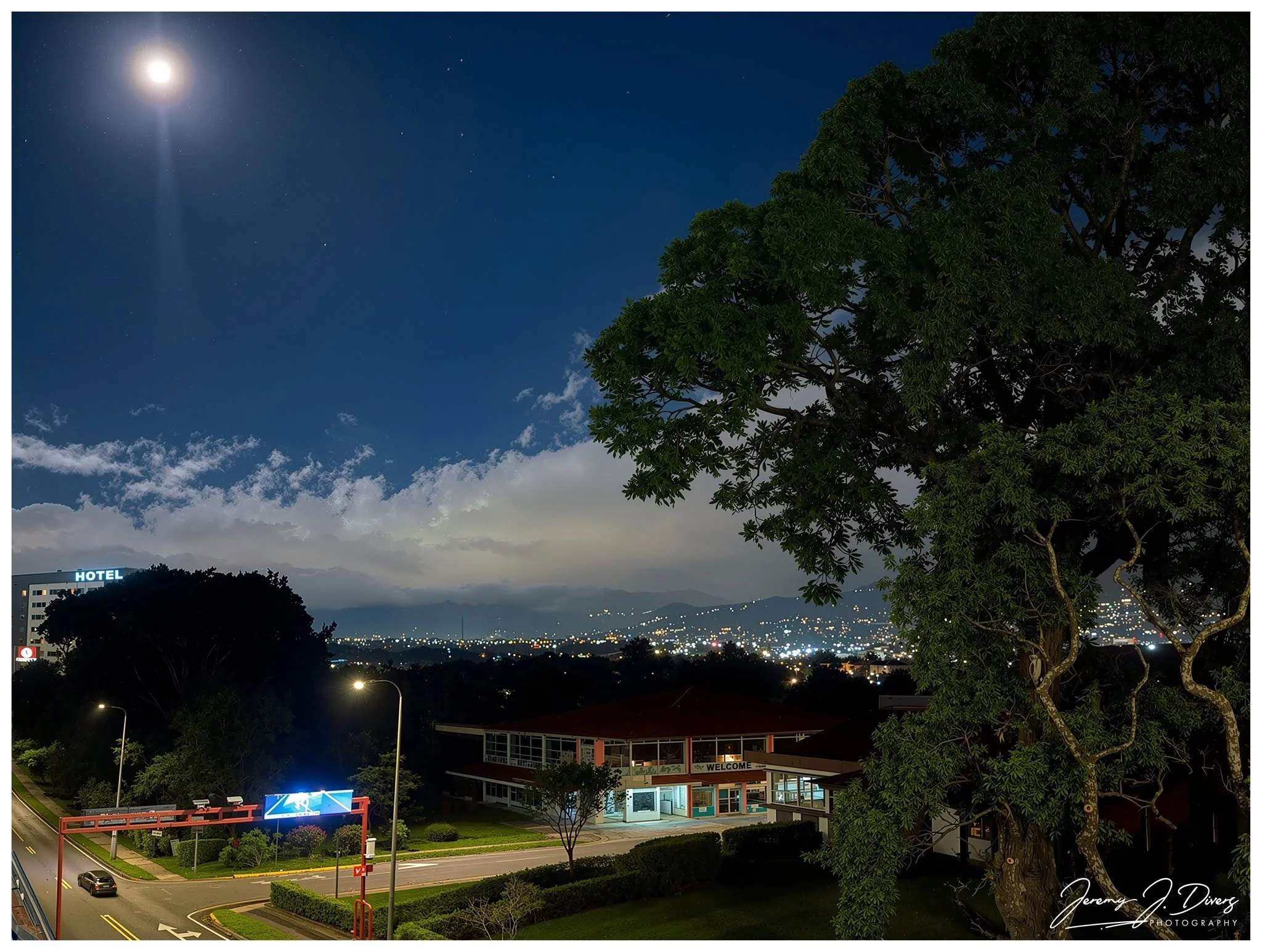 “Moonlit Overlook” San José, Costa Rica