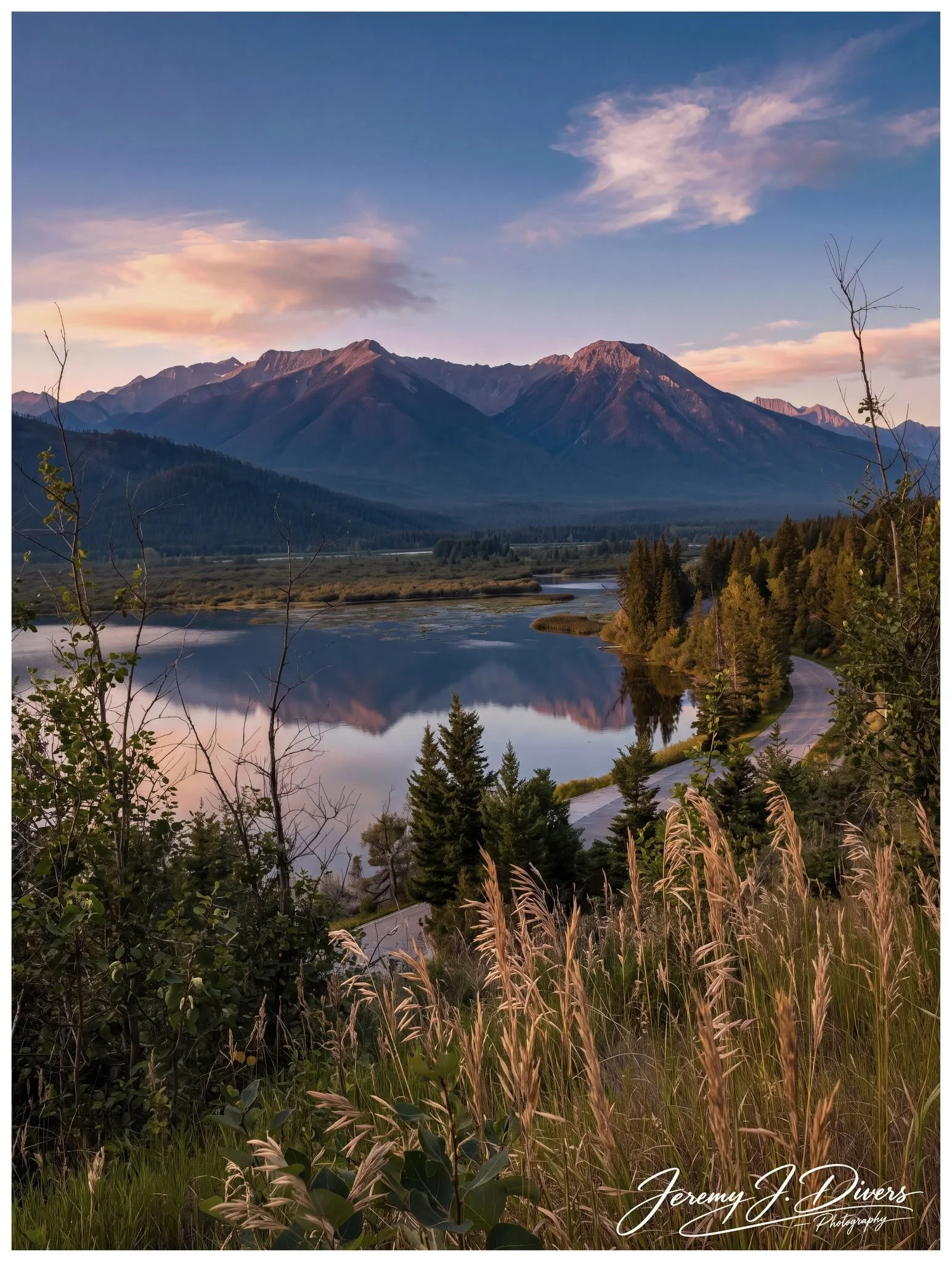 “Where the Mountains Hold the Light” Banff National Park, Alberta, Canada