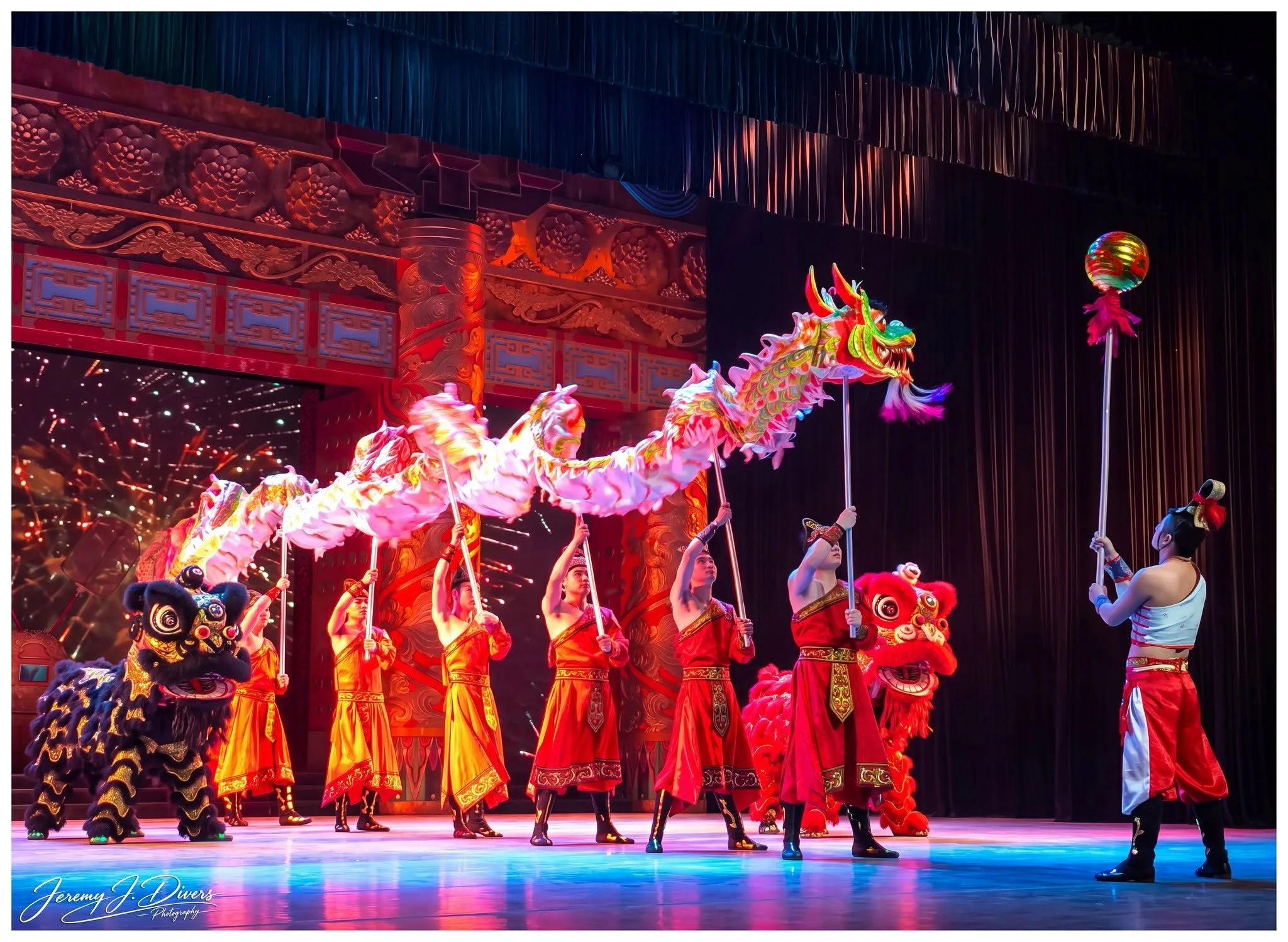 "Awakening the Dragon" Tang Dynasty Show, Xian, China