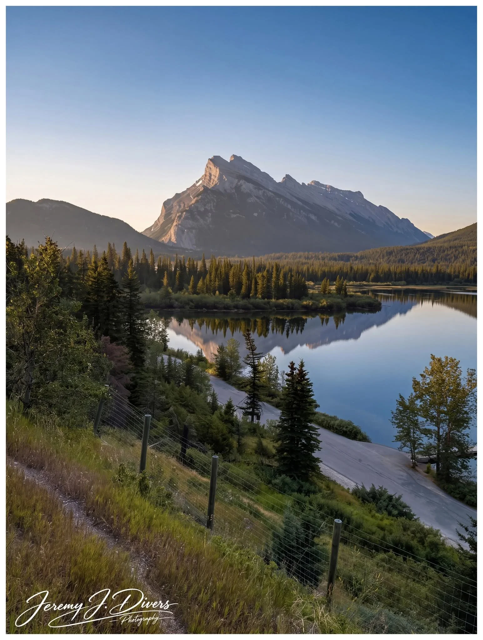 "Golden Mountain Morning" Banff National Park, Alberta, Canada