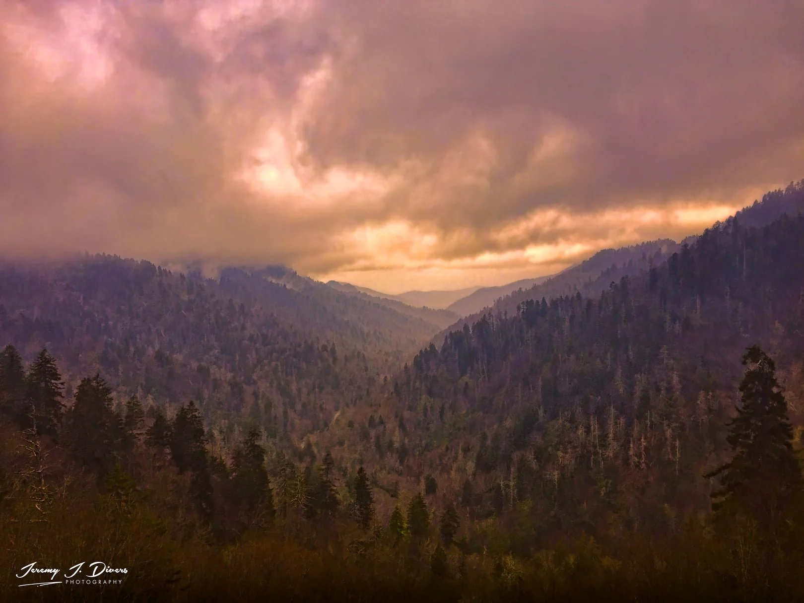 "The Land of Legend" Great Smokey Mountain National Park, Gatlinburg, Tennessee