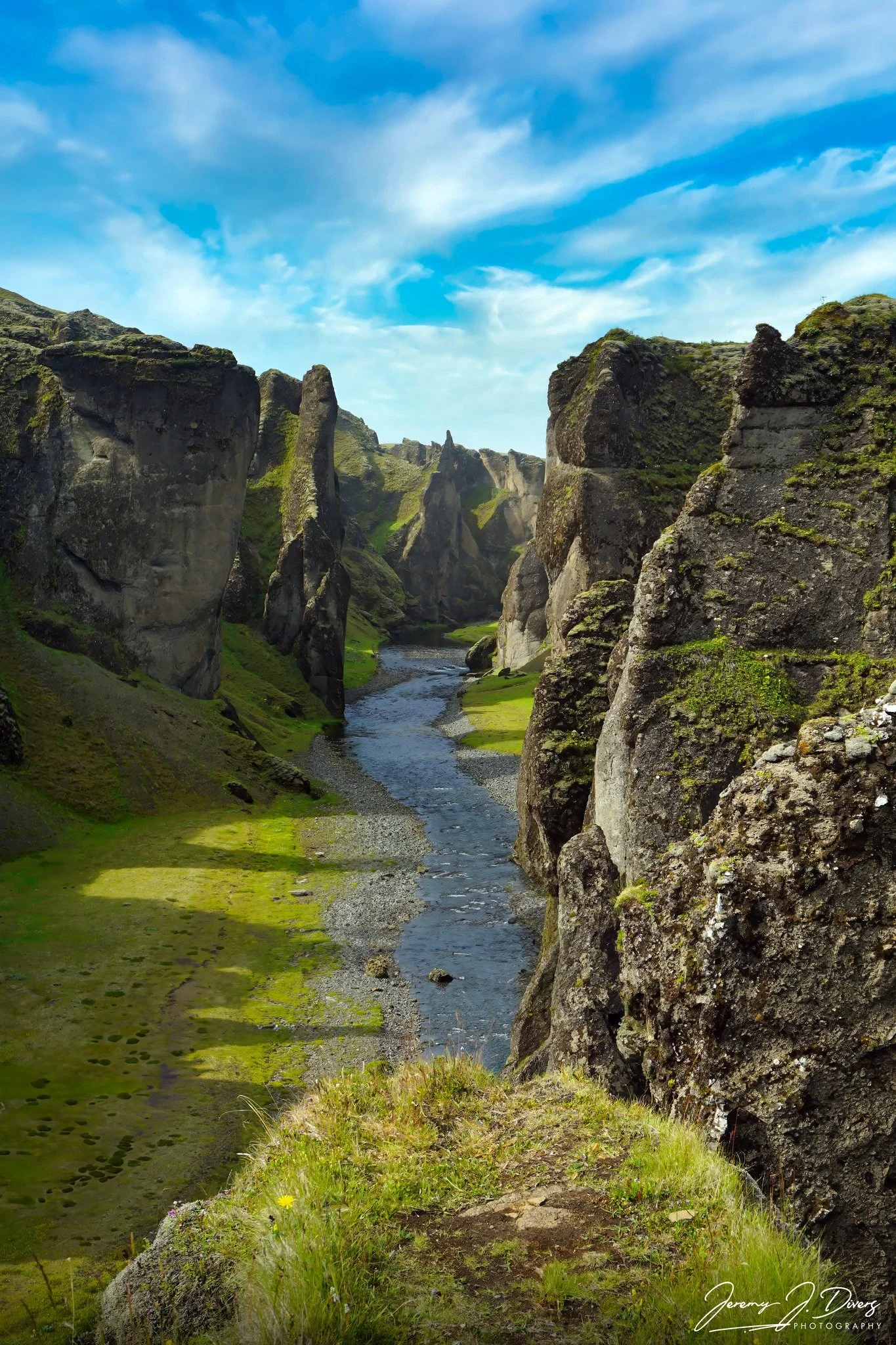 "Fjaðrárgljúfur Canyon" Kirkjubæjarklaustur, Iceland