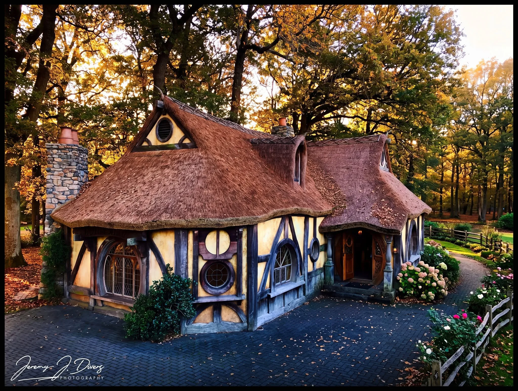 "Hobbit House Autumn" Near Auckland, New Zealand