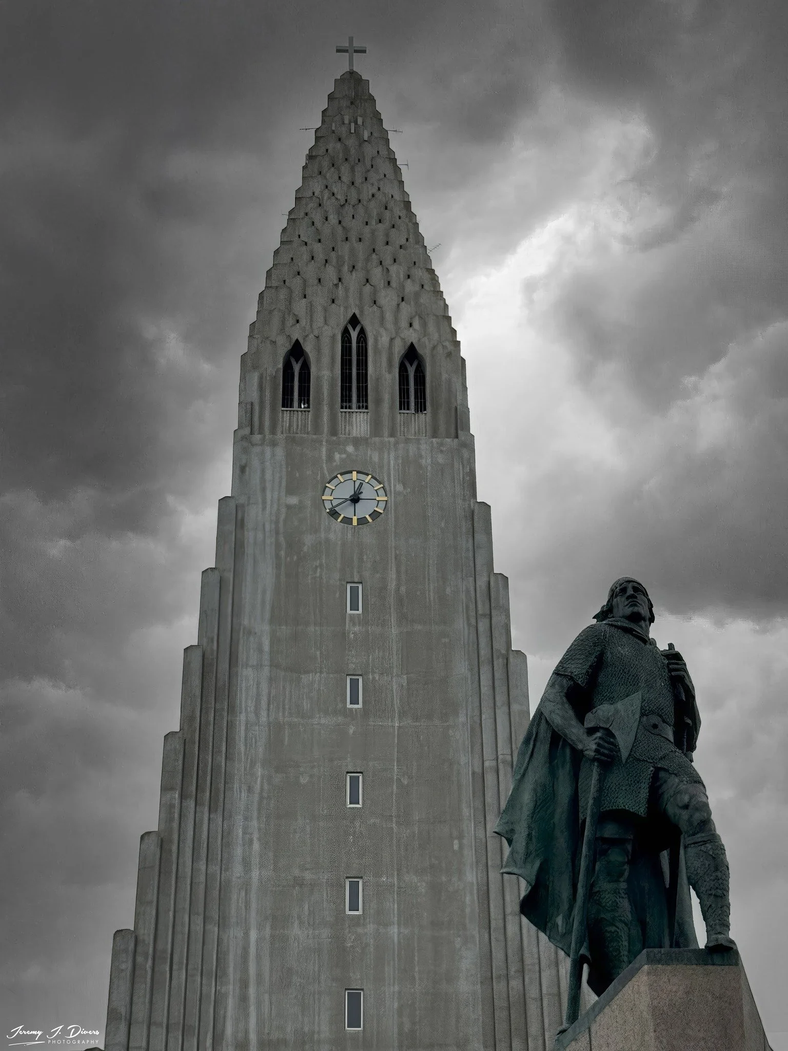 "Views from Hallgrímskirkja Church" (C) Reykjavik, Iceland
