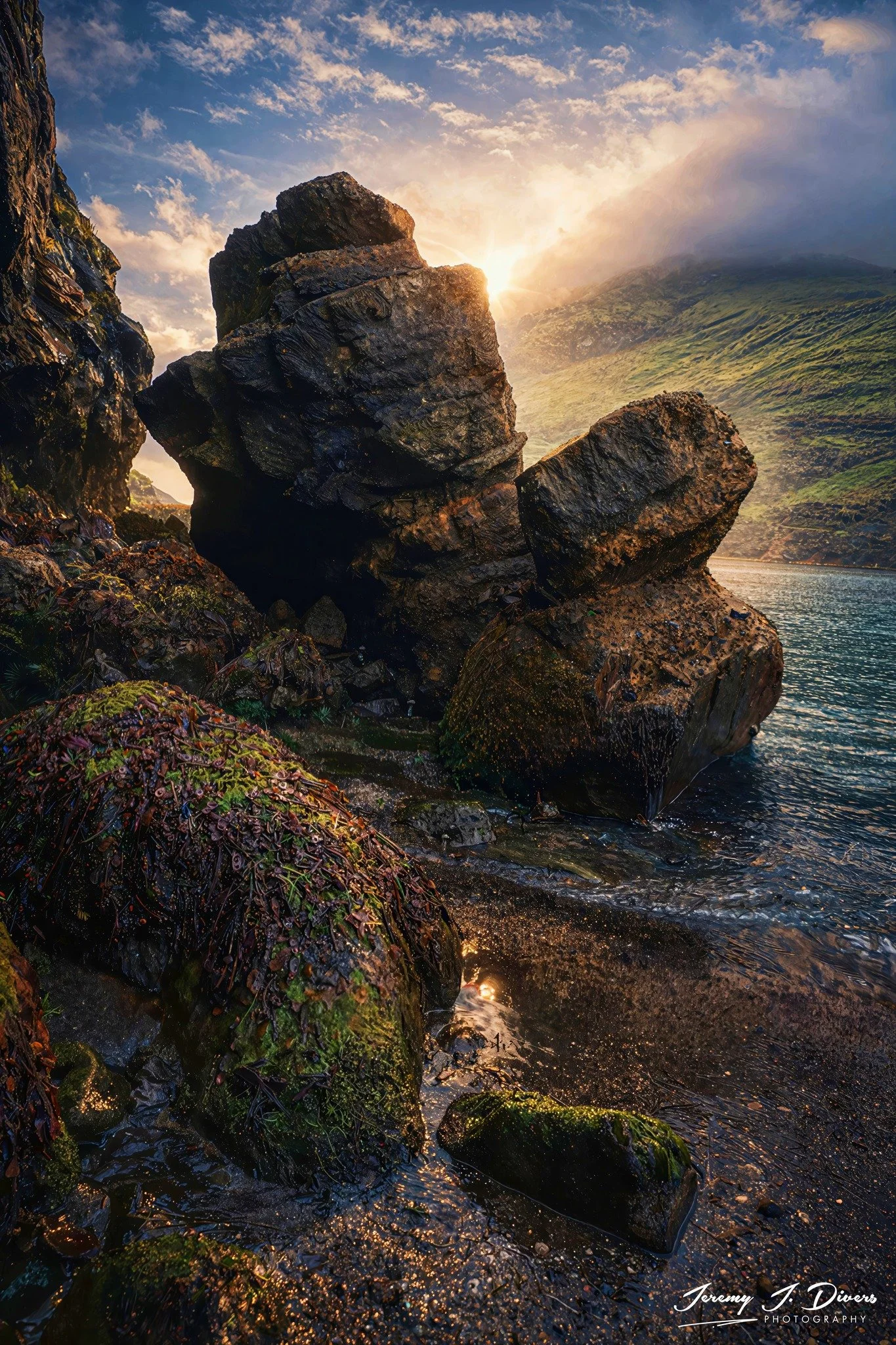 "Rock Formations of Streymoy Island, Faroe Islands