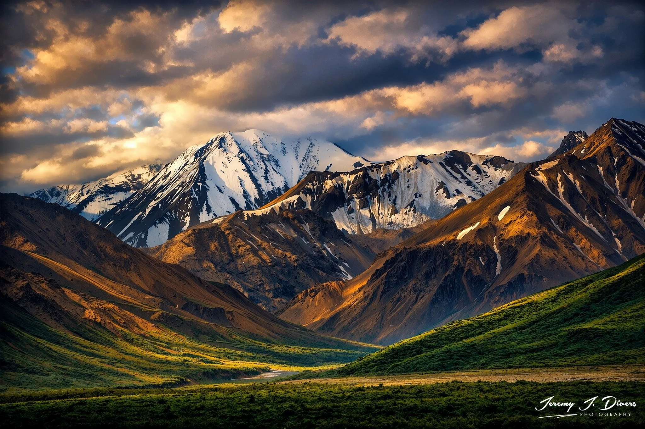 "When the Heavens Touch the Earth" Denali National Park, Alaska