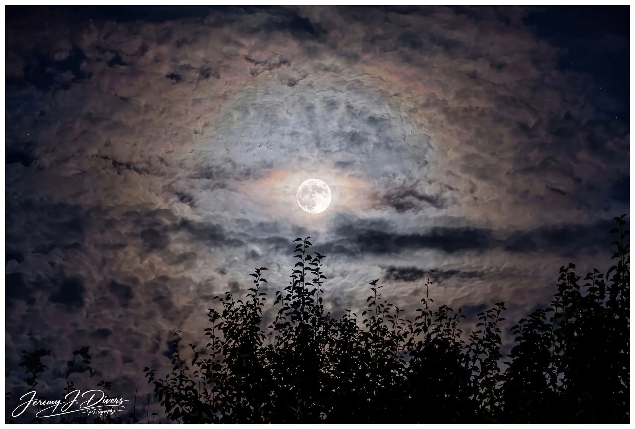 "September Moon" Taken tonight from my backyard in Hannibal.