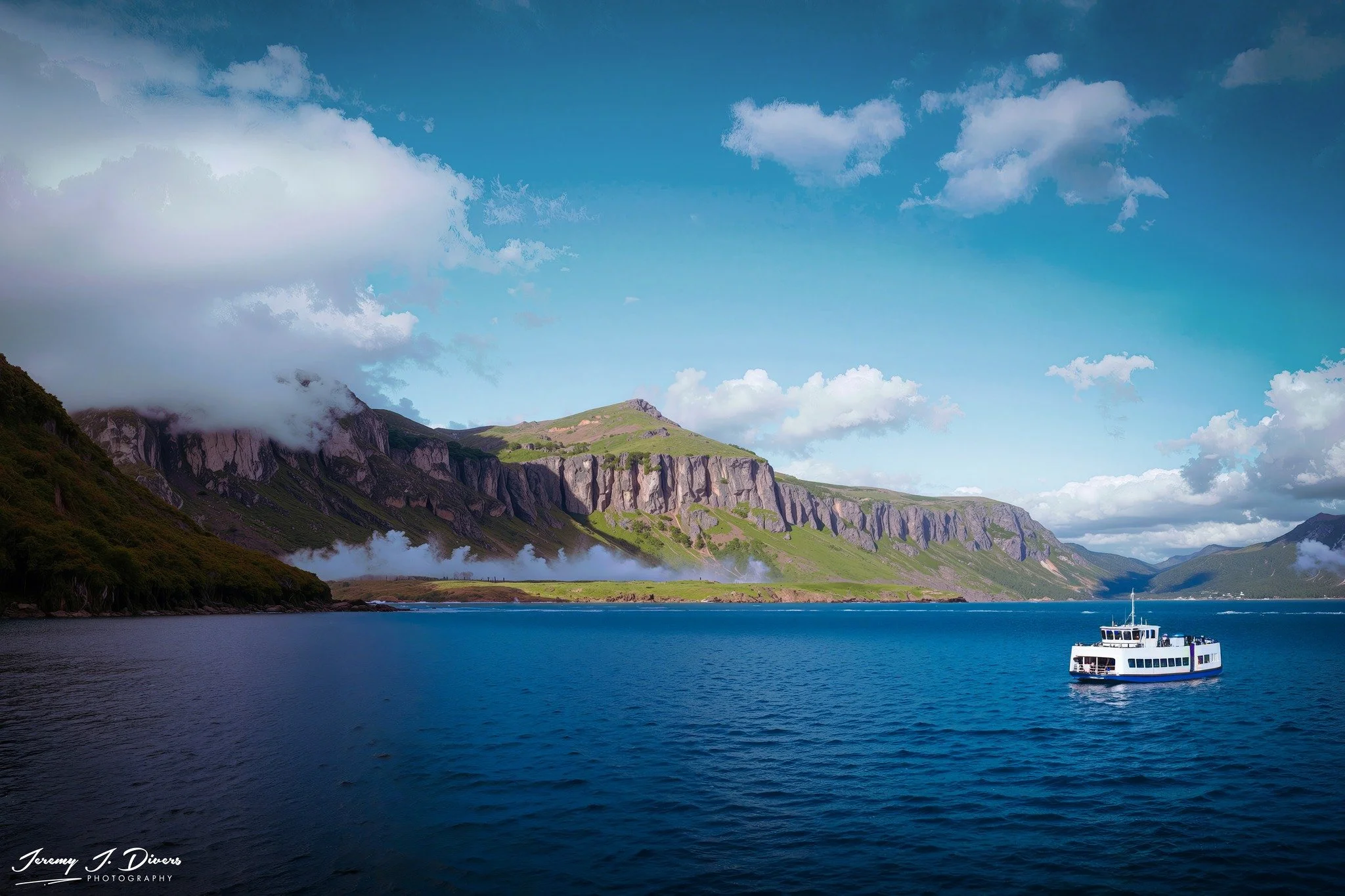 "Ferry Ride to Kalsoy" Faroe Islands