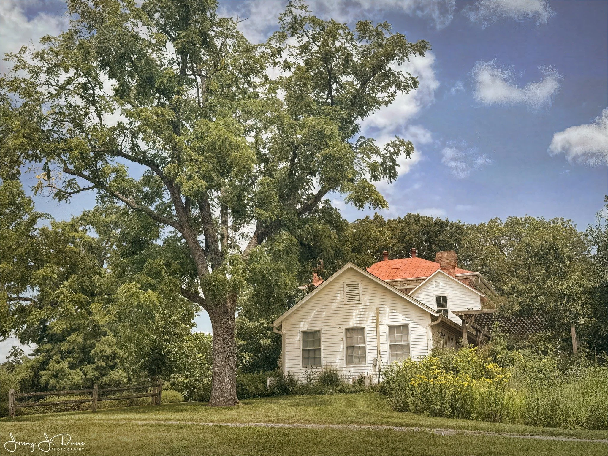 "Joseph H. Bascom House" (D) Shaw Nature Reserve, Gray Summit, MO