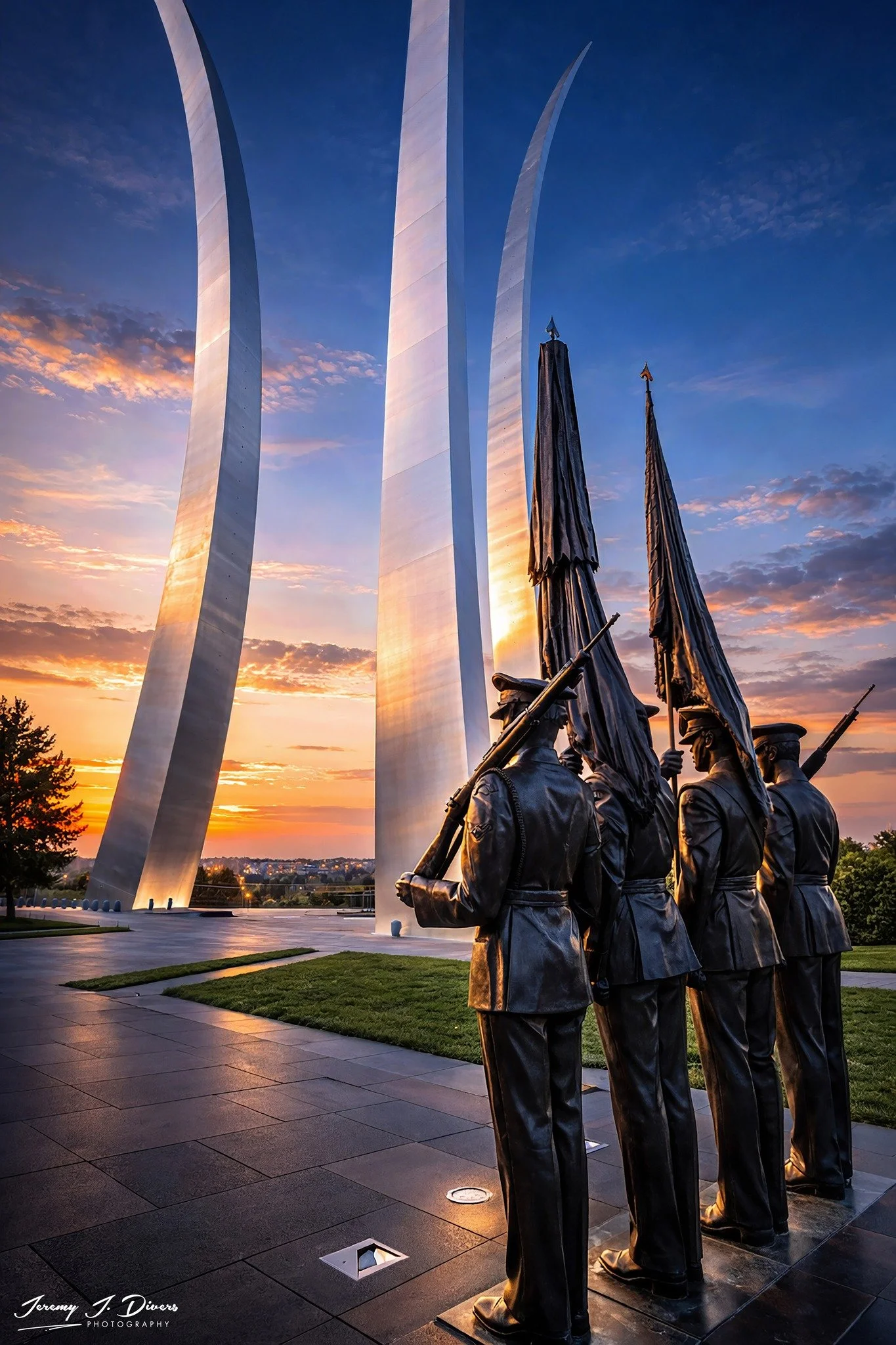 "United States Air Force Memorial" Arlington, Virginia