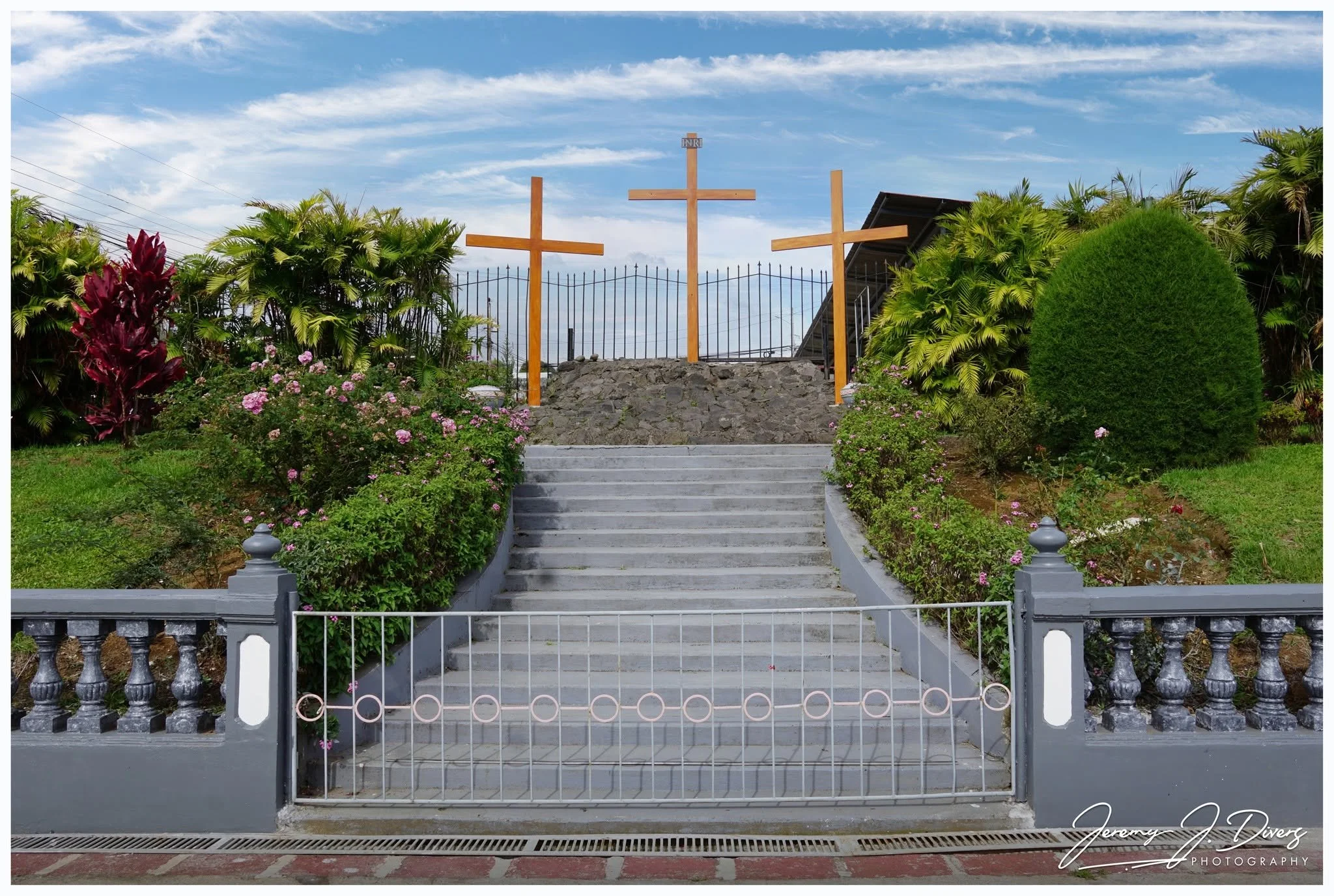 "Garden of the Three Crosses" Zarcero, Costa Rica