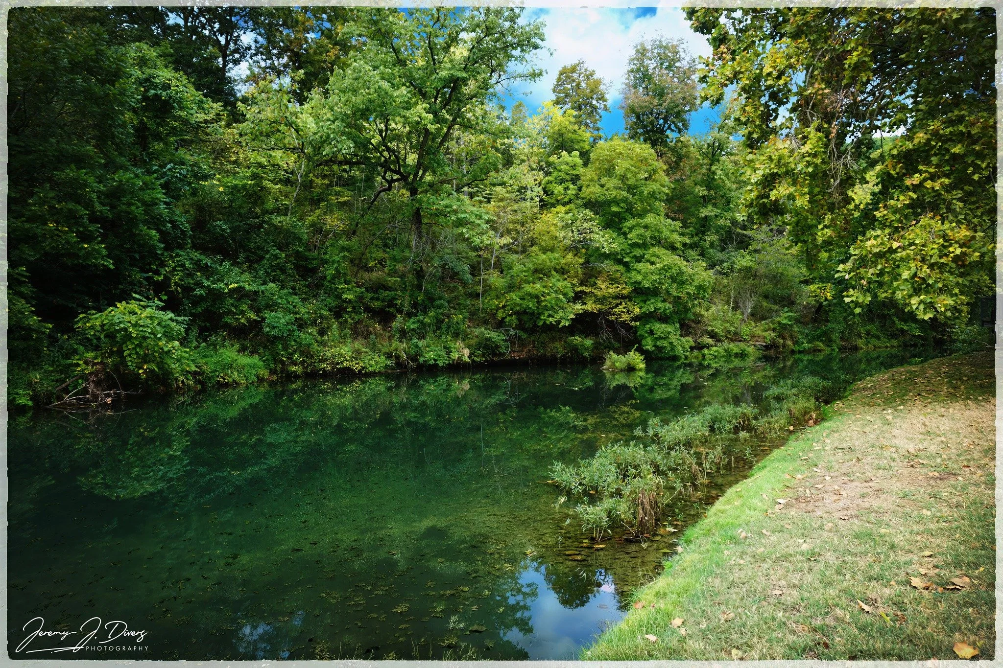 “Emerald Stillness” Dogwood Canyon, Lampe, Missouri