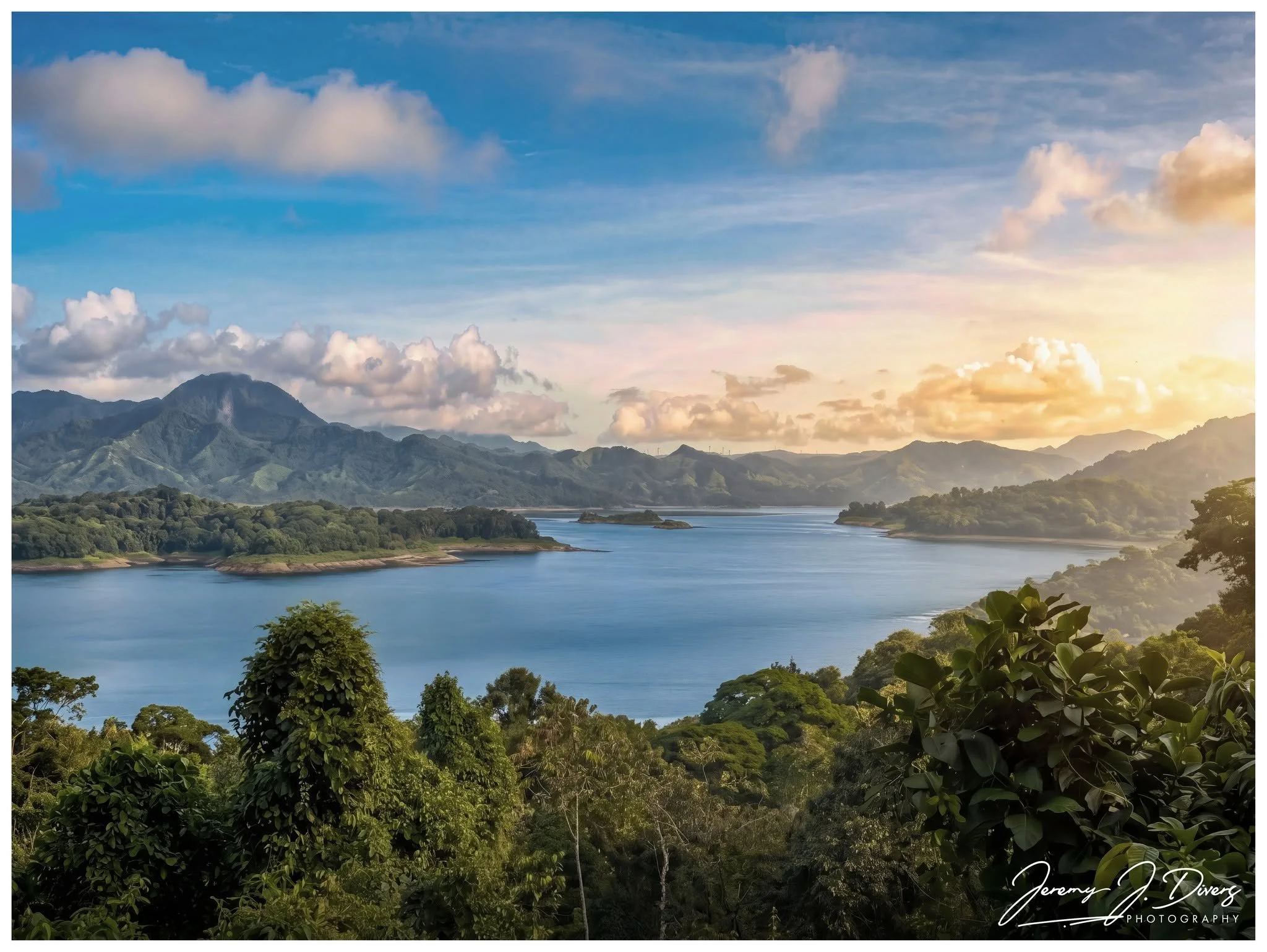 "Golden Horizon Over Arenal" Lake Arenal, Costa Rica