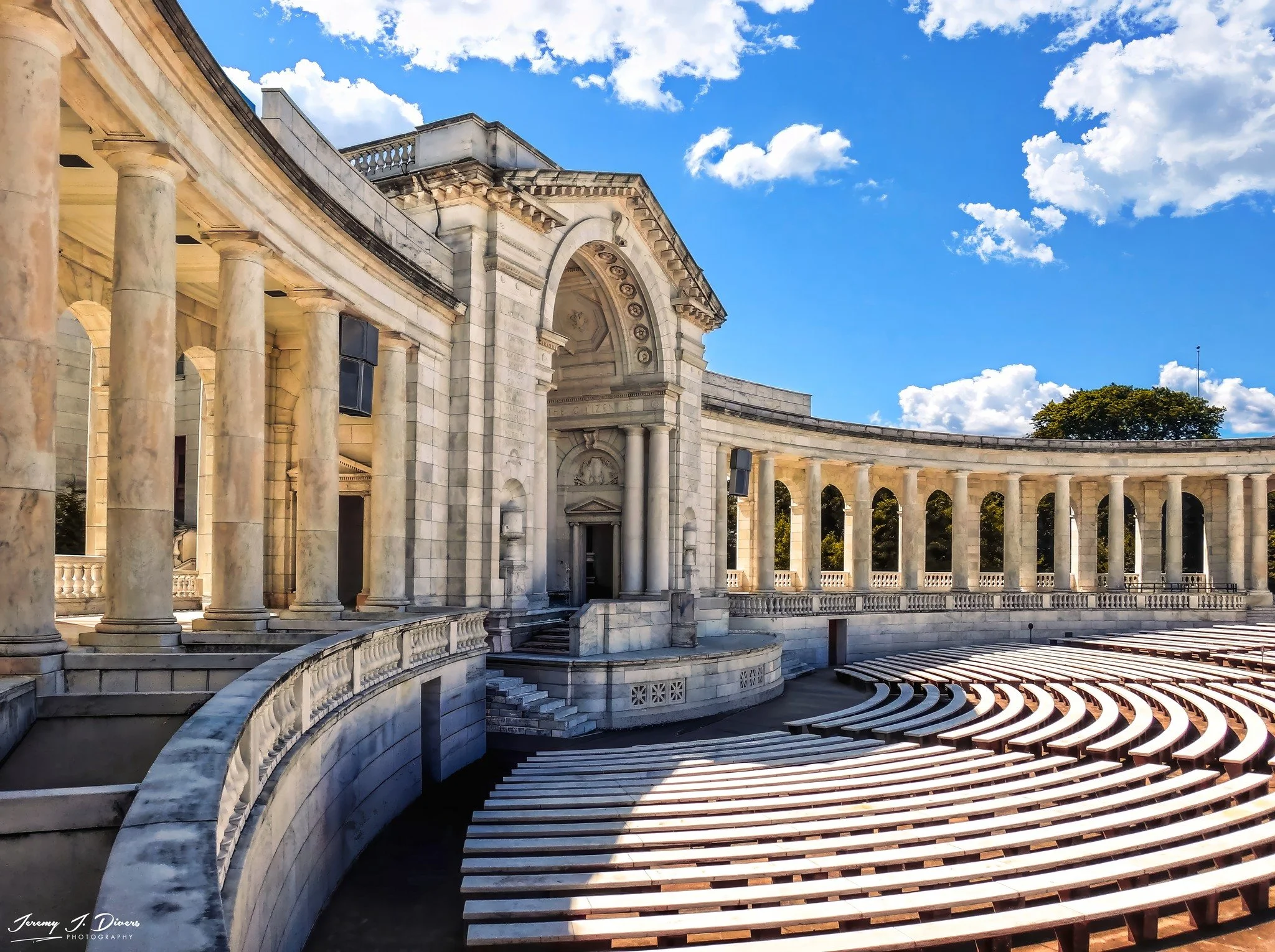 "Arlington Memorial Amphitheater," Arlington National Cemetery, Virginia.