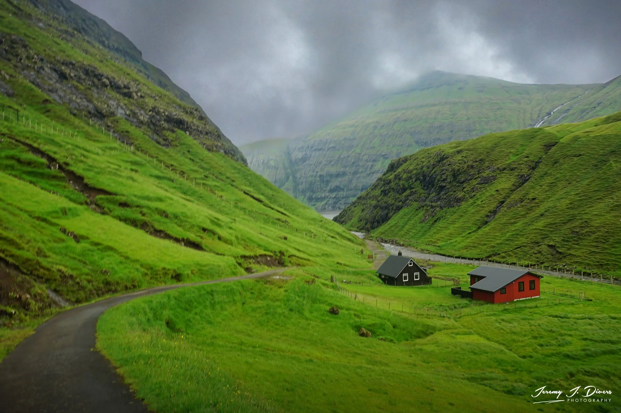 "The Road That Knows the Way" Saksun, Streymoy, Faroe Islands