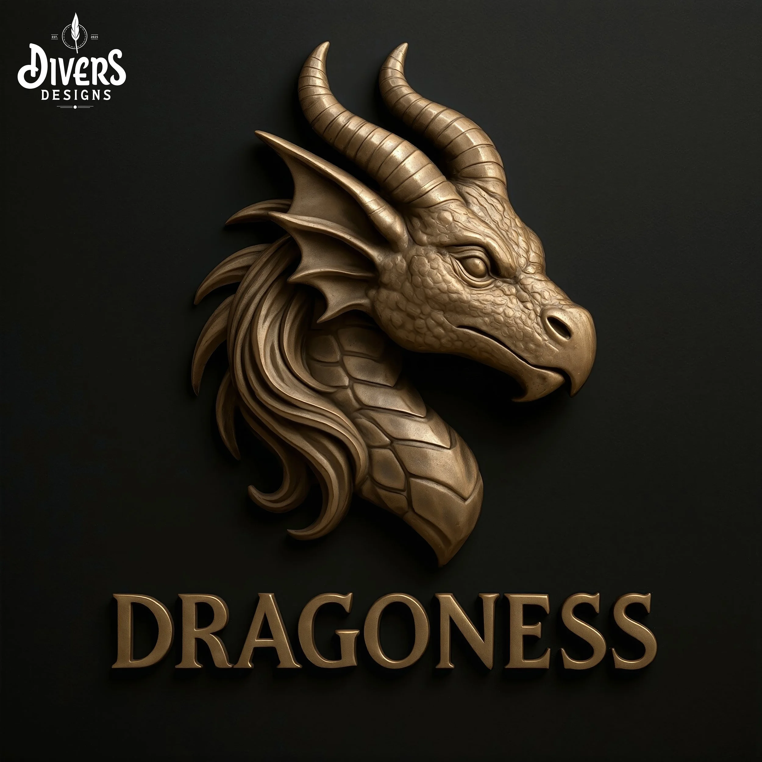 "The Dragoness Logo"