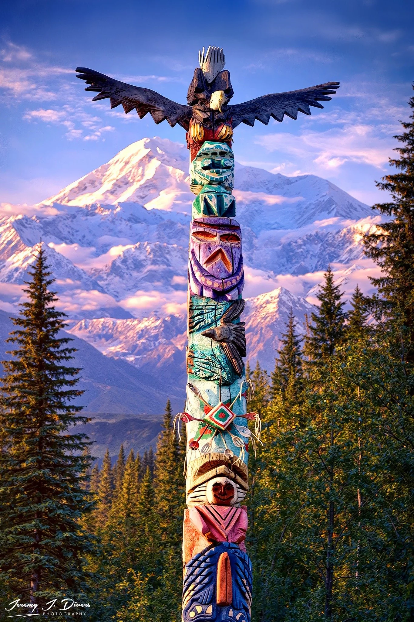 “Totem of the Silent Mountain” Denali National Park, Alaska
