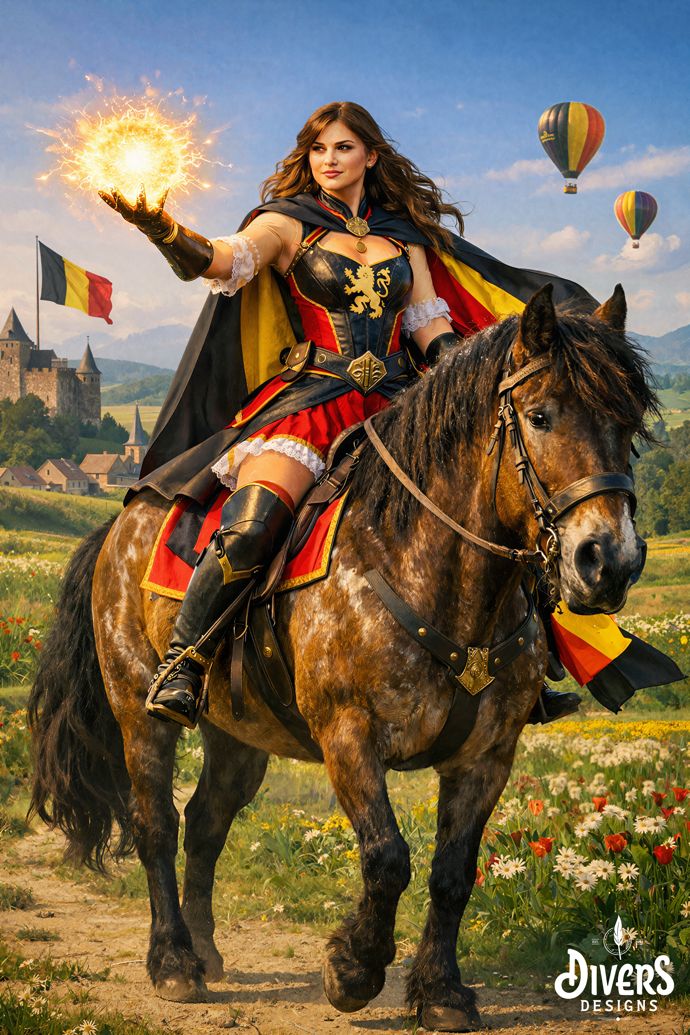 Aurelia Brava, The Lioness of Belgium"