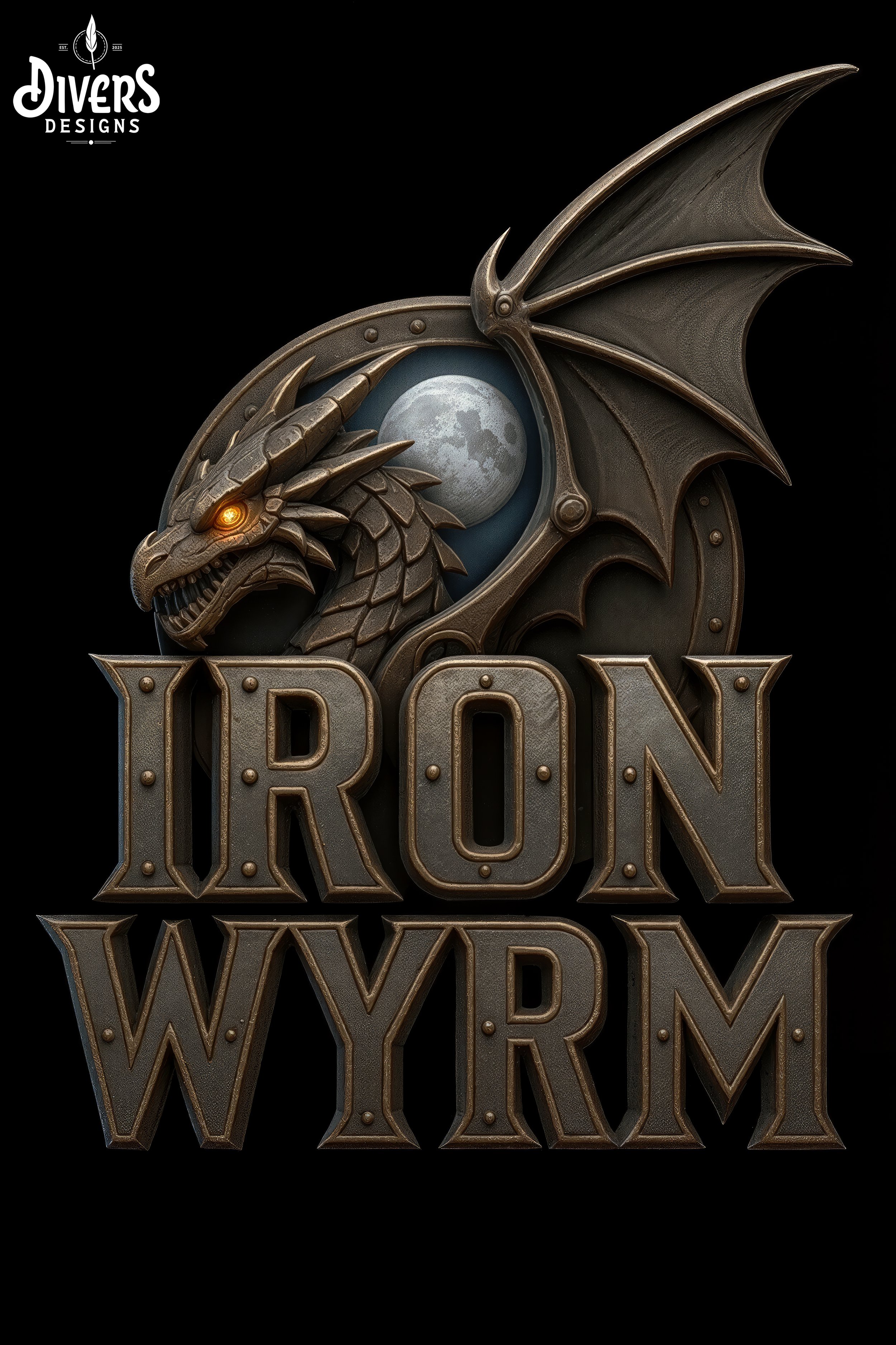 "Iron Wyrm Logo"