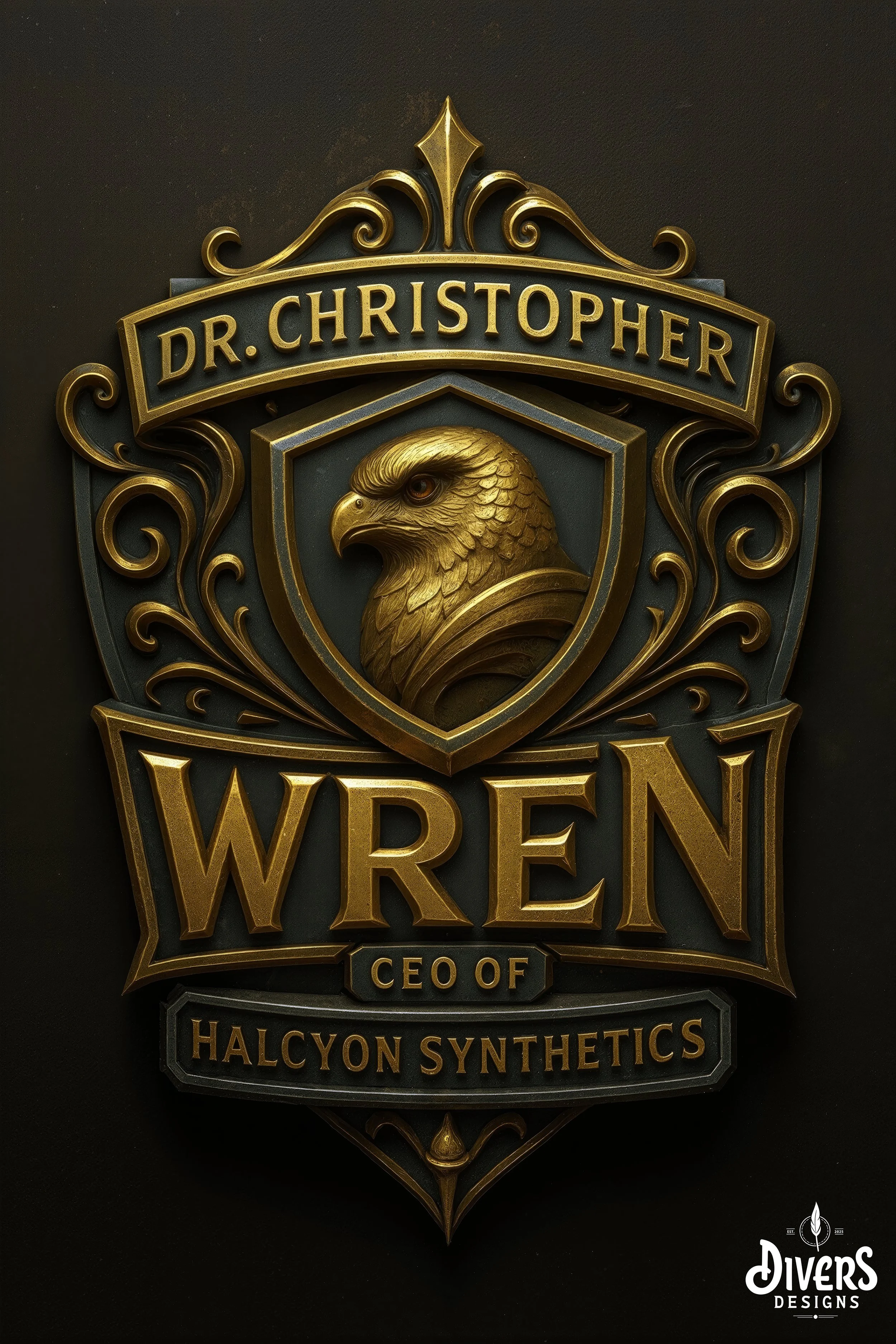 "Dr. Christopher Wren Logo"