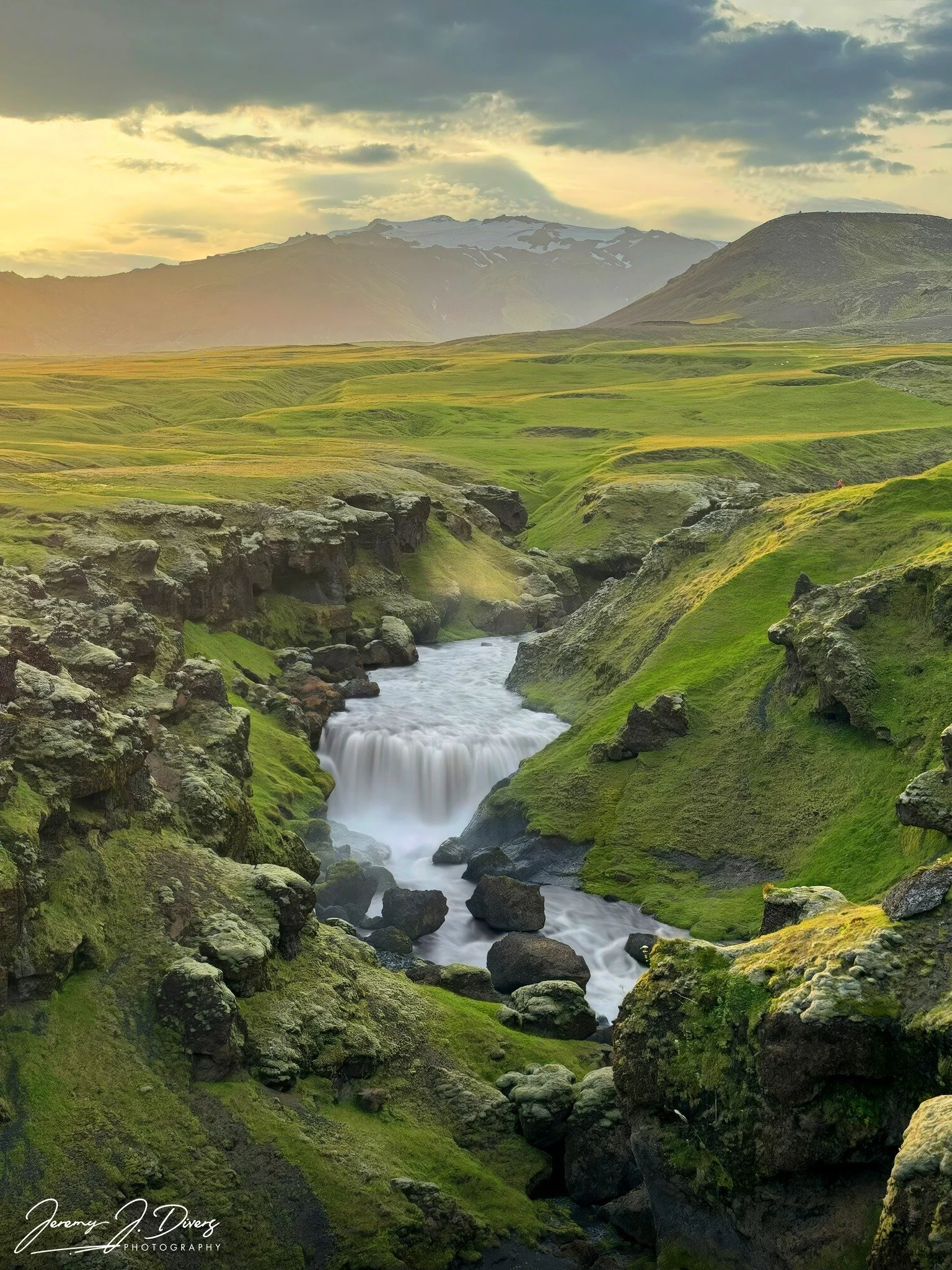 "Fremri-Fellsfoss" Fimmvorduhals, Iceland