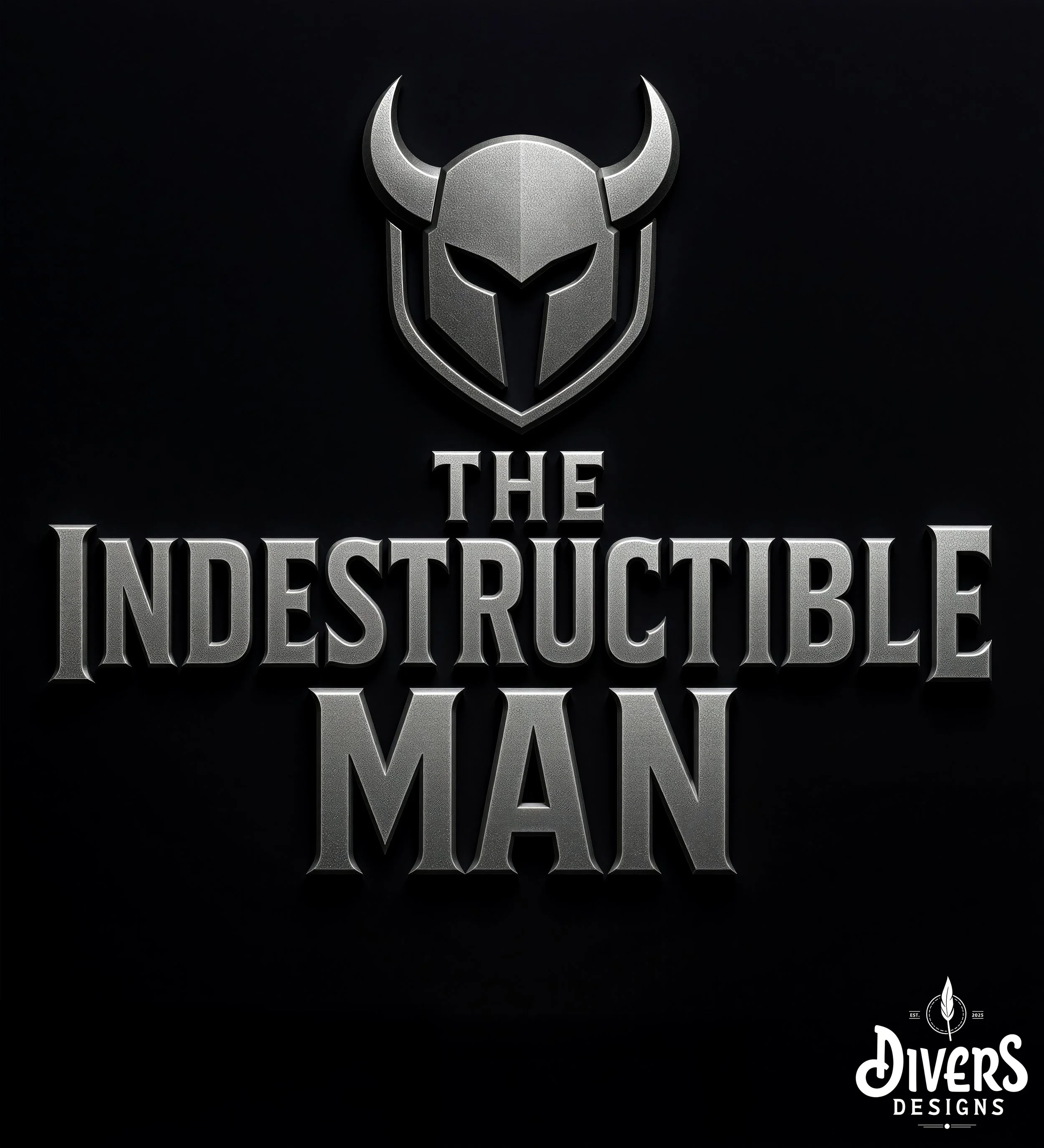 "The Indestructible Man Logo"