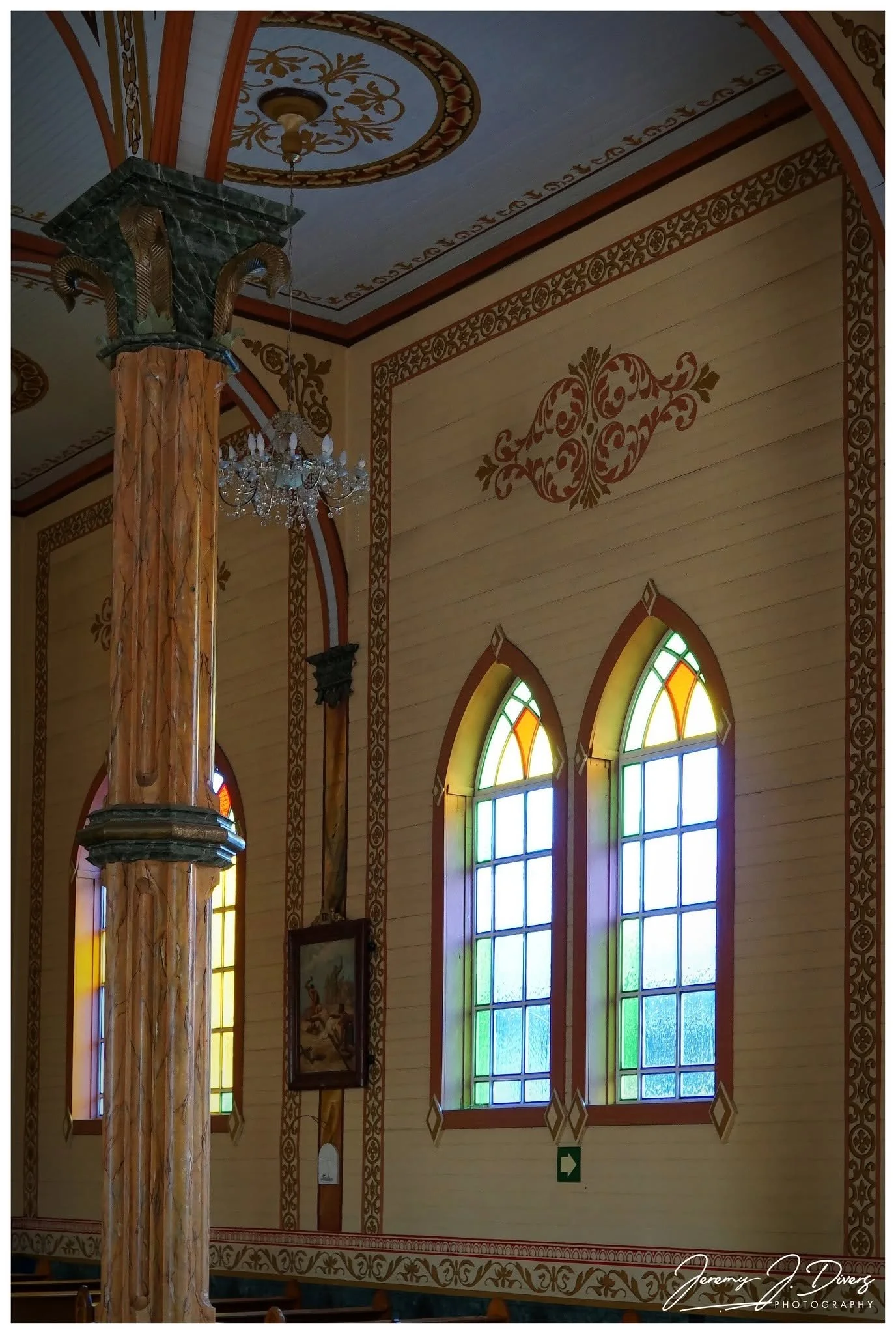 "Iglesia de Sarchí Norte Interior" (C) Zarcero, Costa Rica