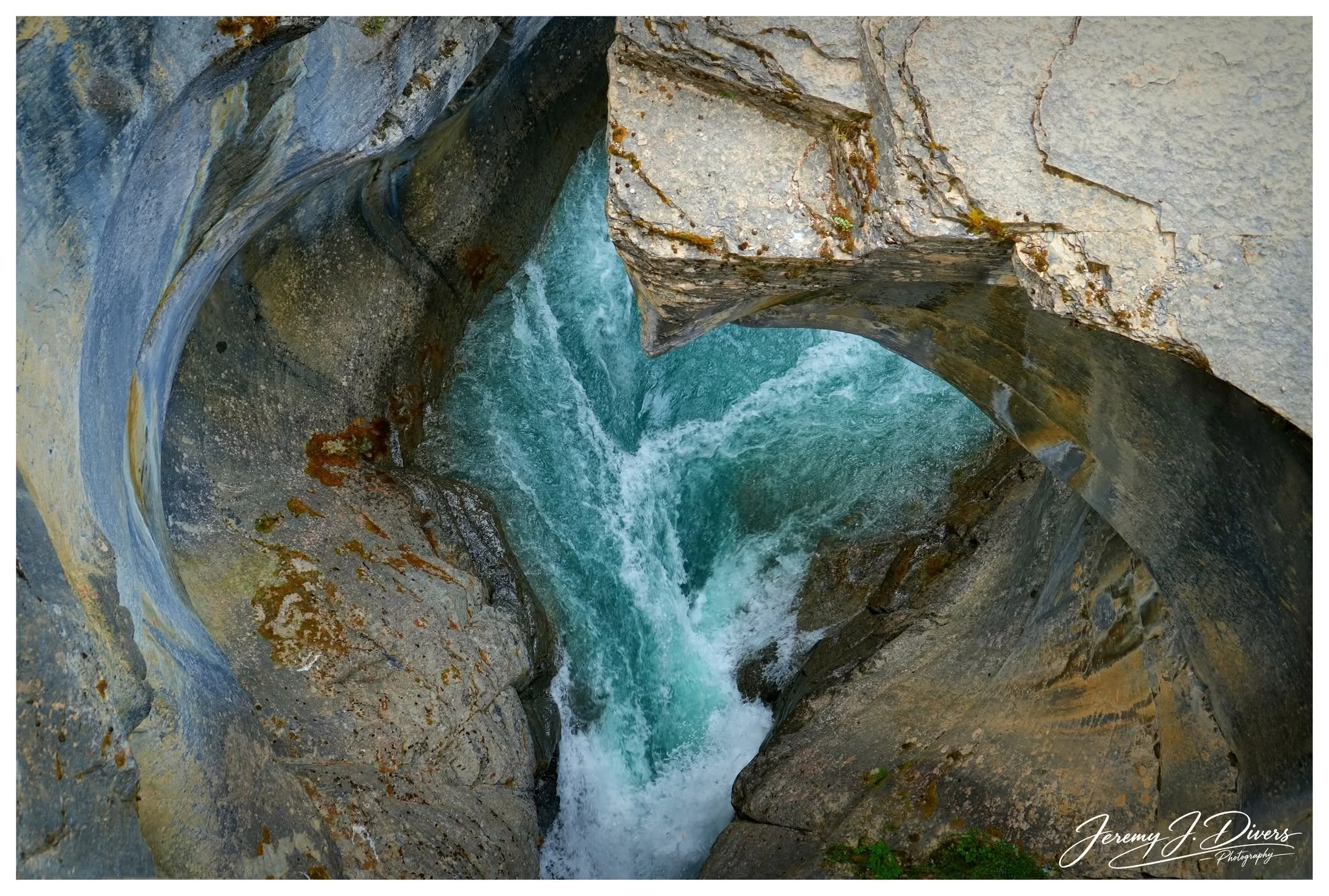 "The Canyon’s Pulse" Mistaya Canyon, Jasper National Park, Alberta, Canada