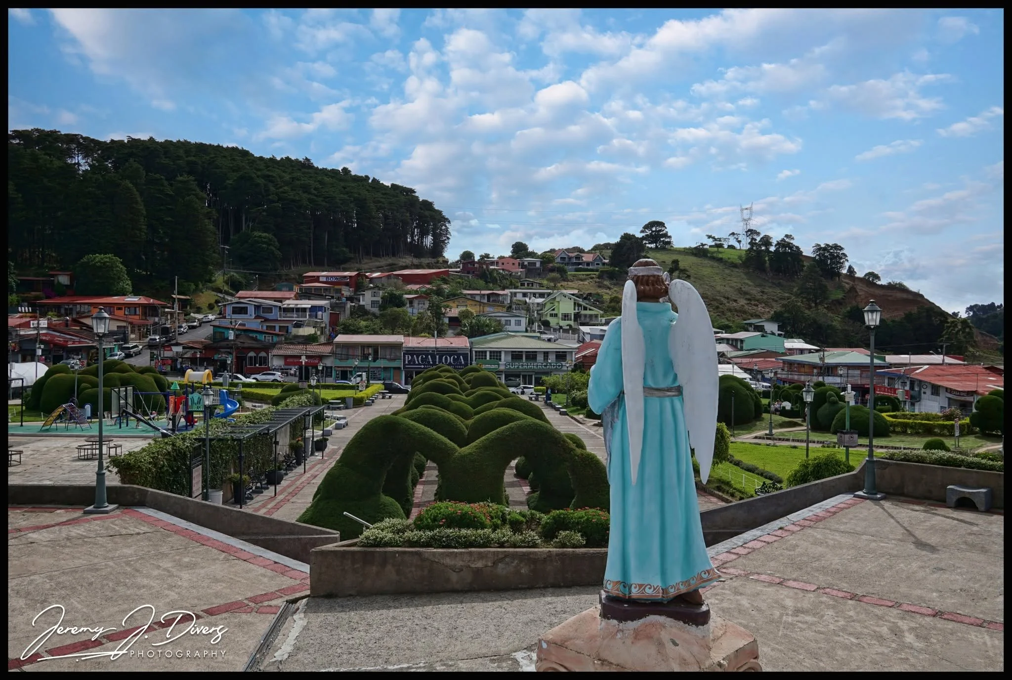 "Looking Upon Zarcero" Costa Rica