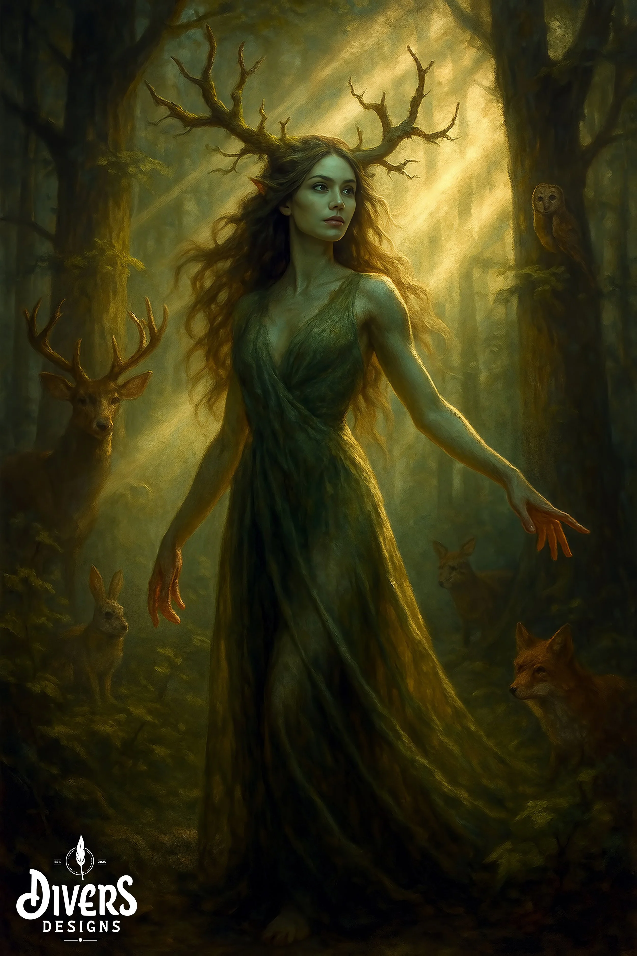"Sylvara" (Spirit of the Forest)