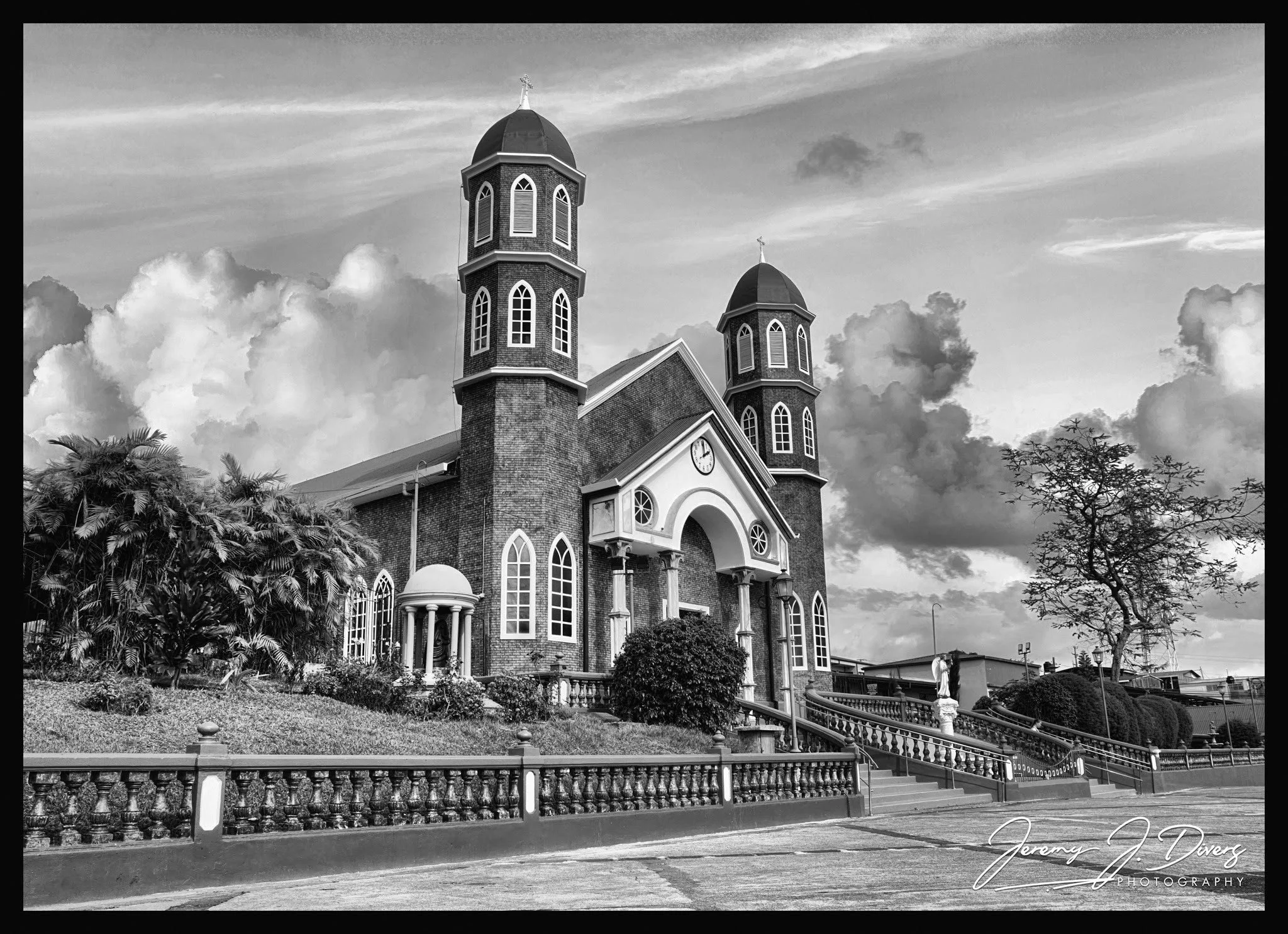 "Faith in Black and White" Zarcero, Costa Rica