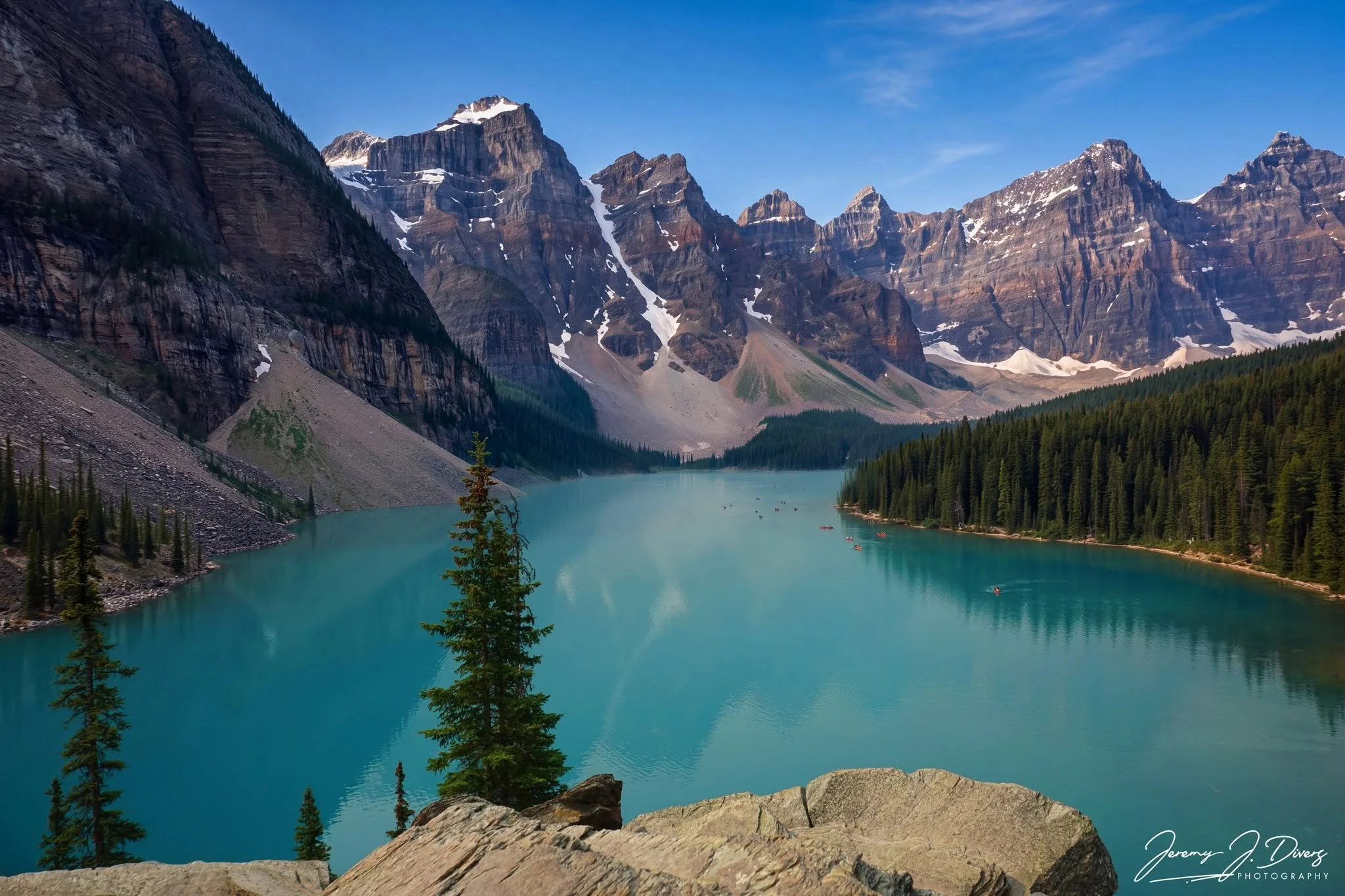 "The Magnificence of Lake Moraine" Banff National Park, Alberta, Canada
