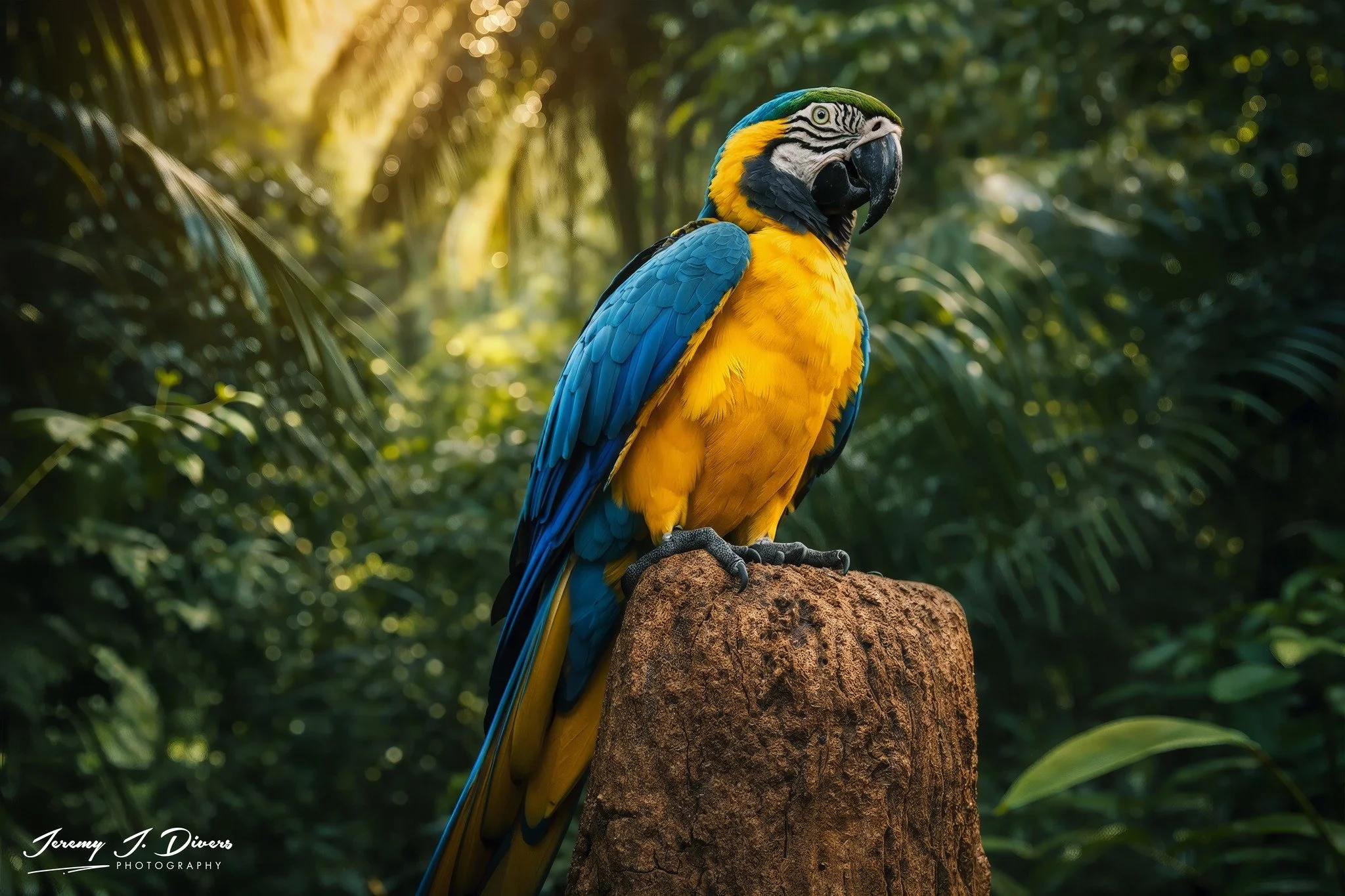 "Blue and Gold Macaw" Ocean World, Puerto Plata, Dominican Republic
