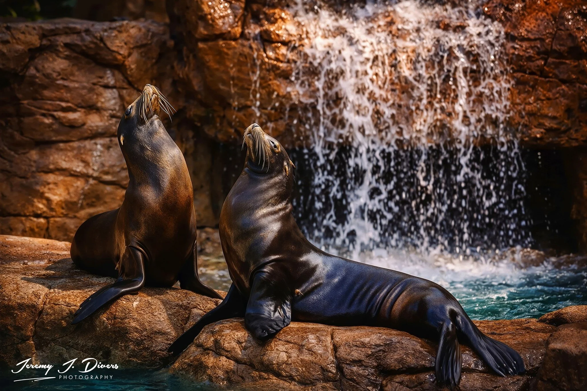 "Lions of the Sea" Sea World, San Diego, California