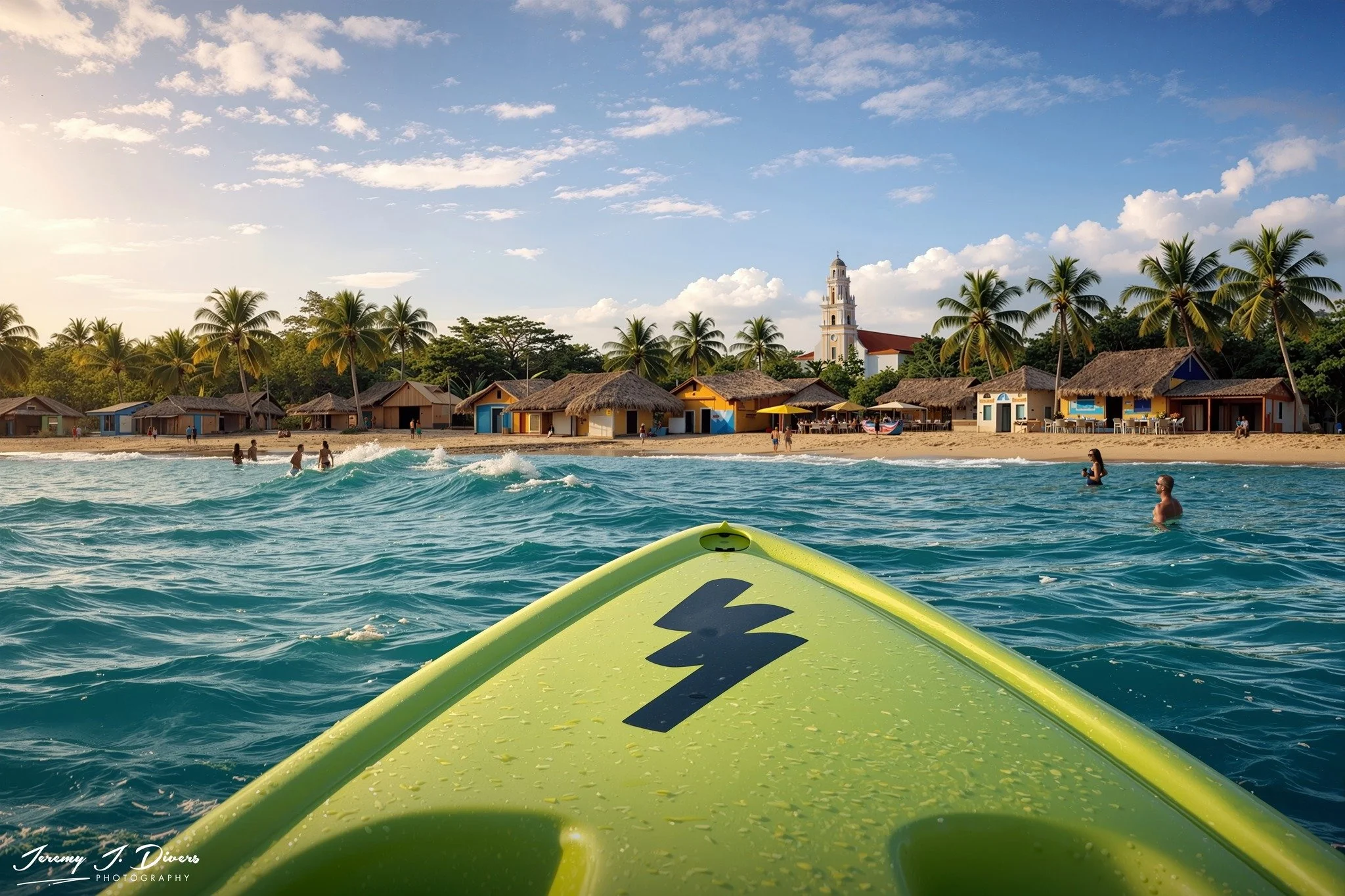 “Pointing Toward Paradise” Puerto Plata, Dominican Republic
